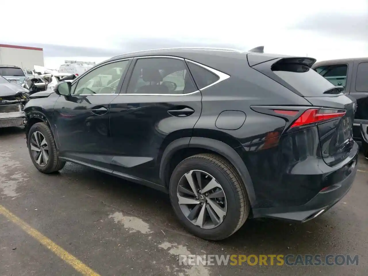 2 Photograph of a damaged car JTJGARBZ7L2177954 LEXUS NX 2020