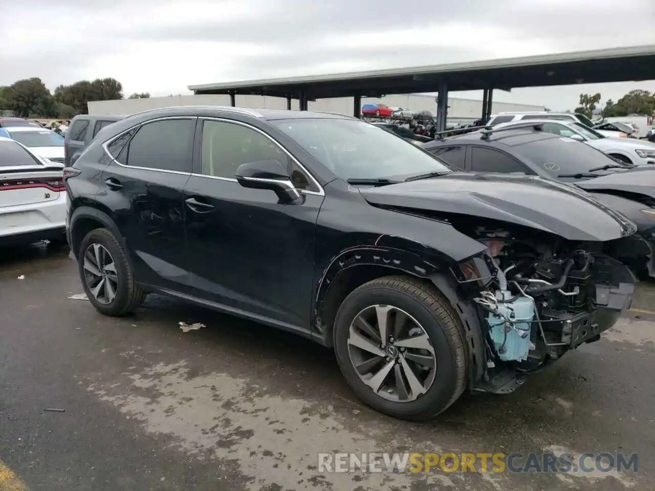 4 Photograph of a damaged car JTJGARBZ7L2177954 LEXUS NX 2020