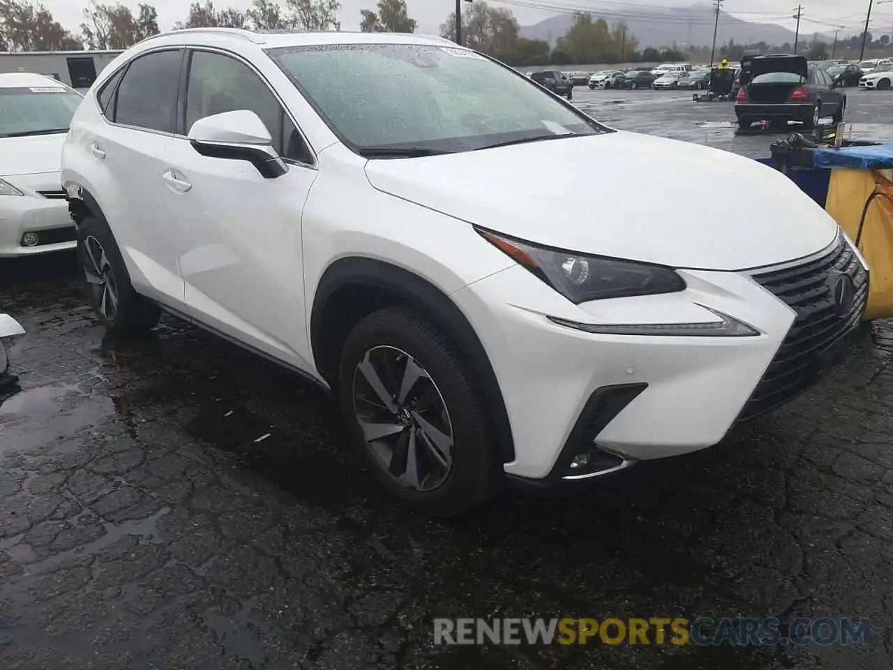 1 Photograph of a damaged car JTJGARBZ7L5007382 LEXUS NX 2020