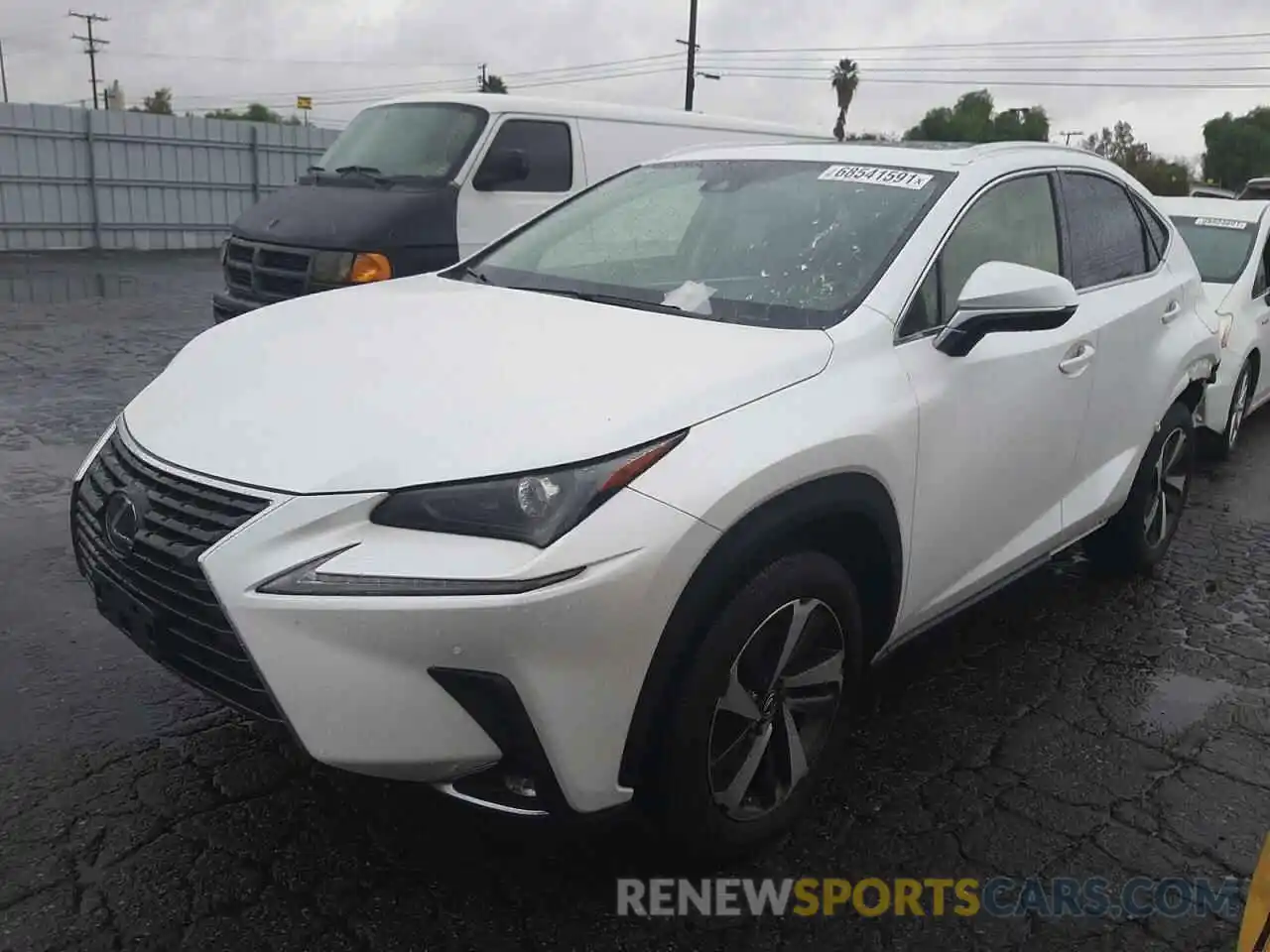 2 Photograph of a damaged car JTJGARBZ7L5007382 LEXUS NX 2020