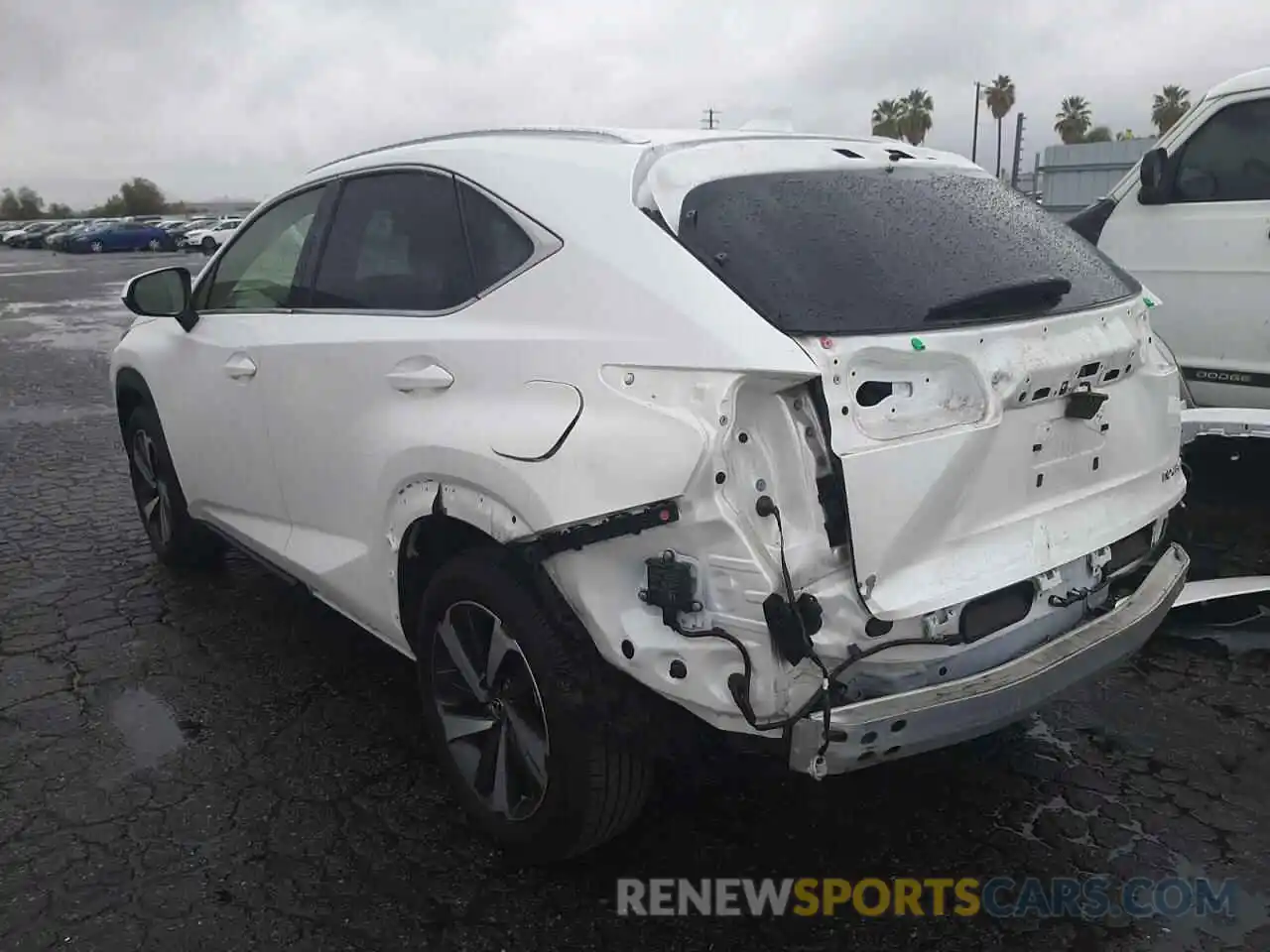 3 Photograph of a damaged car JTJGARBZ7L5007382 LEXUS NX 2020