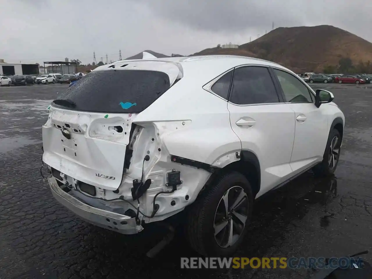 4 Photograph of a damaged car JTJGARBZ7L5007382 LEXUS NX 2020