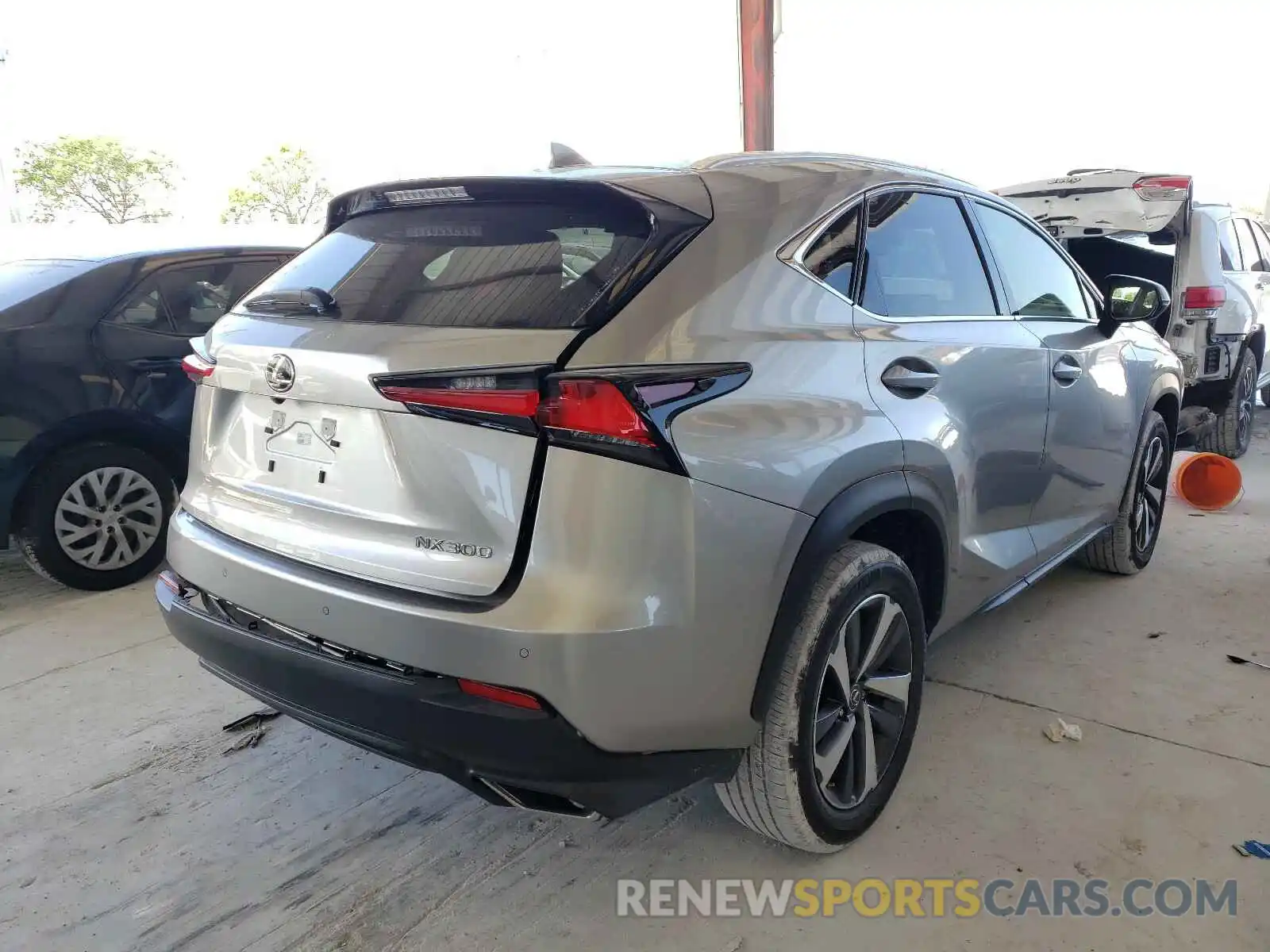 4 Фотография поврежденного автомобиля JTJGARBZ7L5012355 LEXUS NX 2020