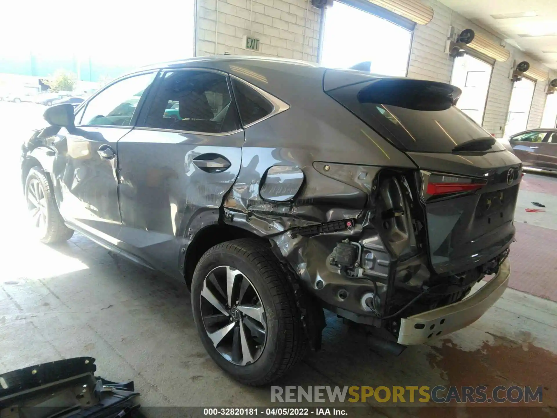 3 Photograph of a damaged car JTJGARBZ7L5015580 LEXUS NX 2020