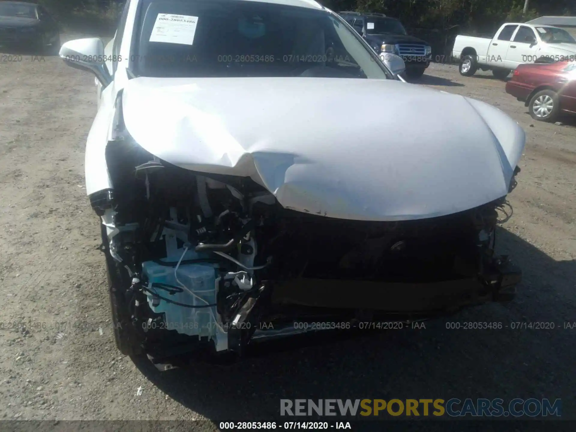 6 Photograph of a damaged car JTJGARBZ7L5016714 LEXUS NX 2020