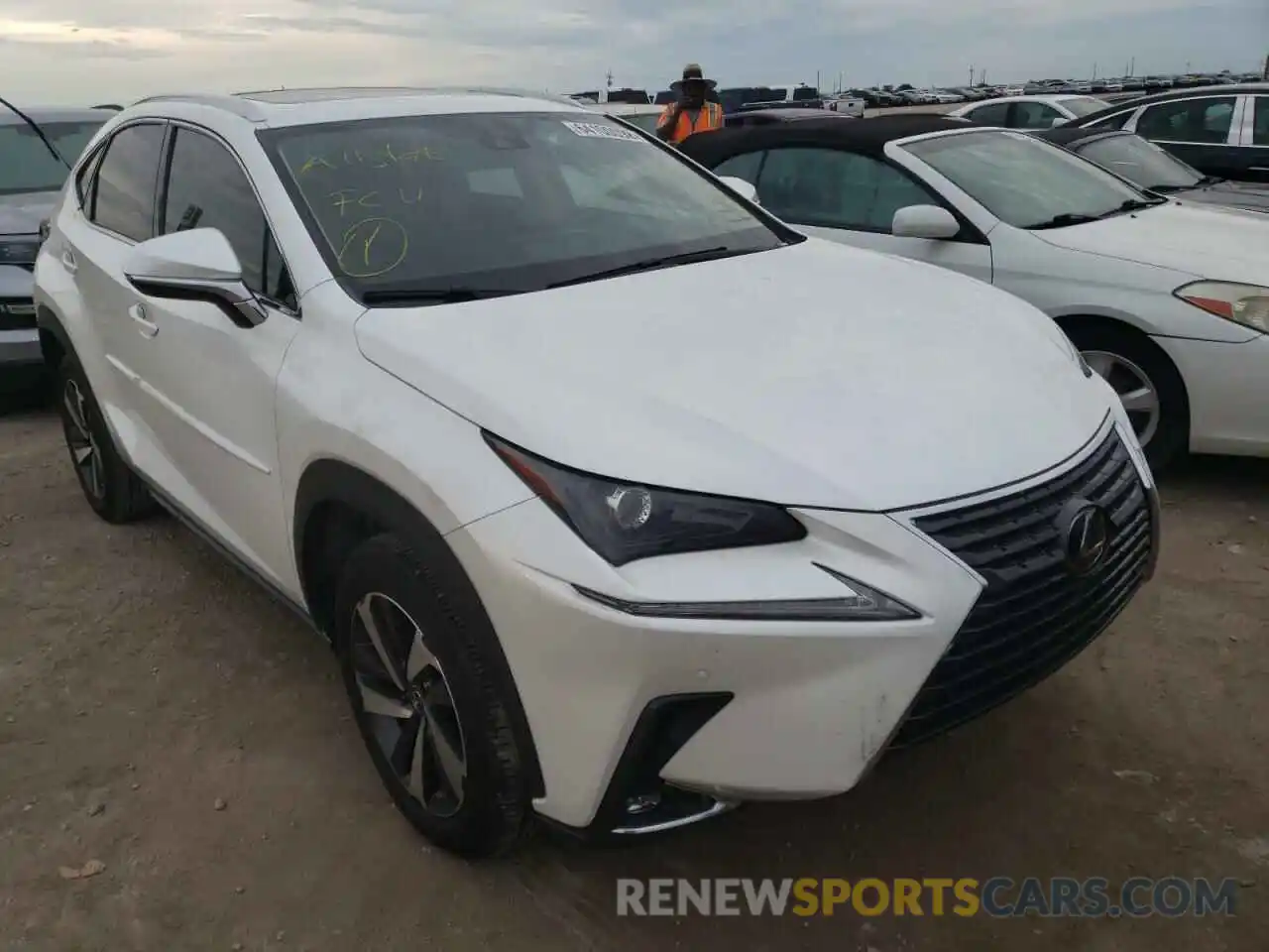 1 Photograph of a damaged car JTJGARBZ8L5005978 LEXUS NX 2020