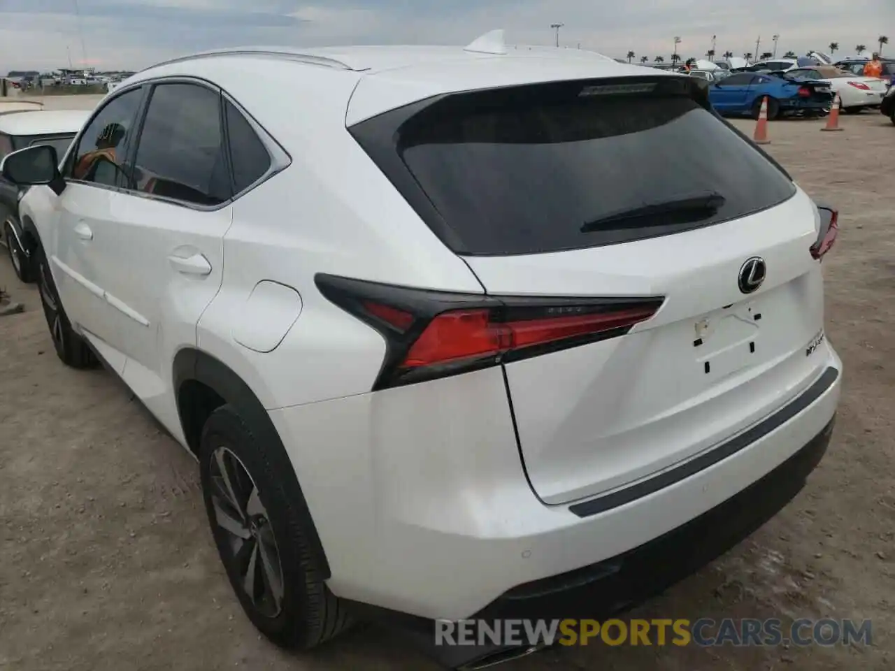 3 Photograph of a damaged car JTJGARBZ8L5005978 LEXUS NX 2020