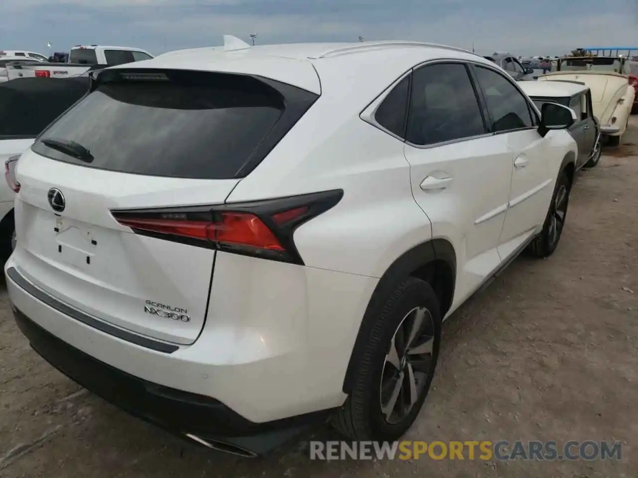 4 Photograph of a damaged car JTJGARBZ8L5005978 LEXUS NX 2020