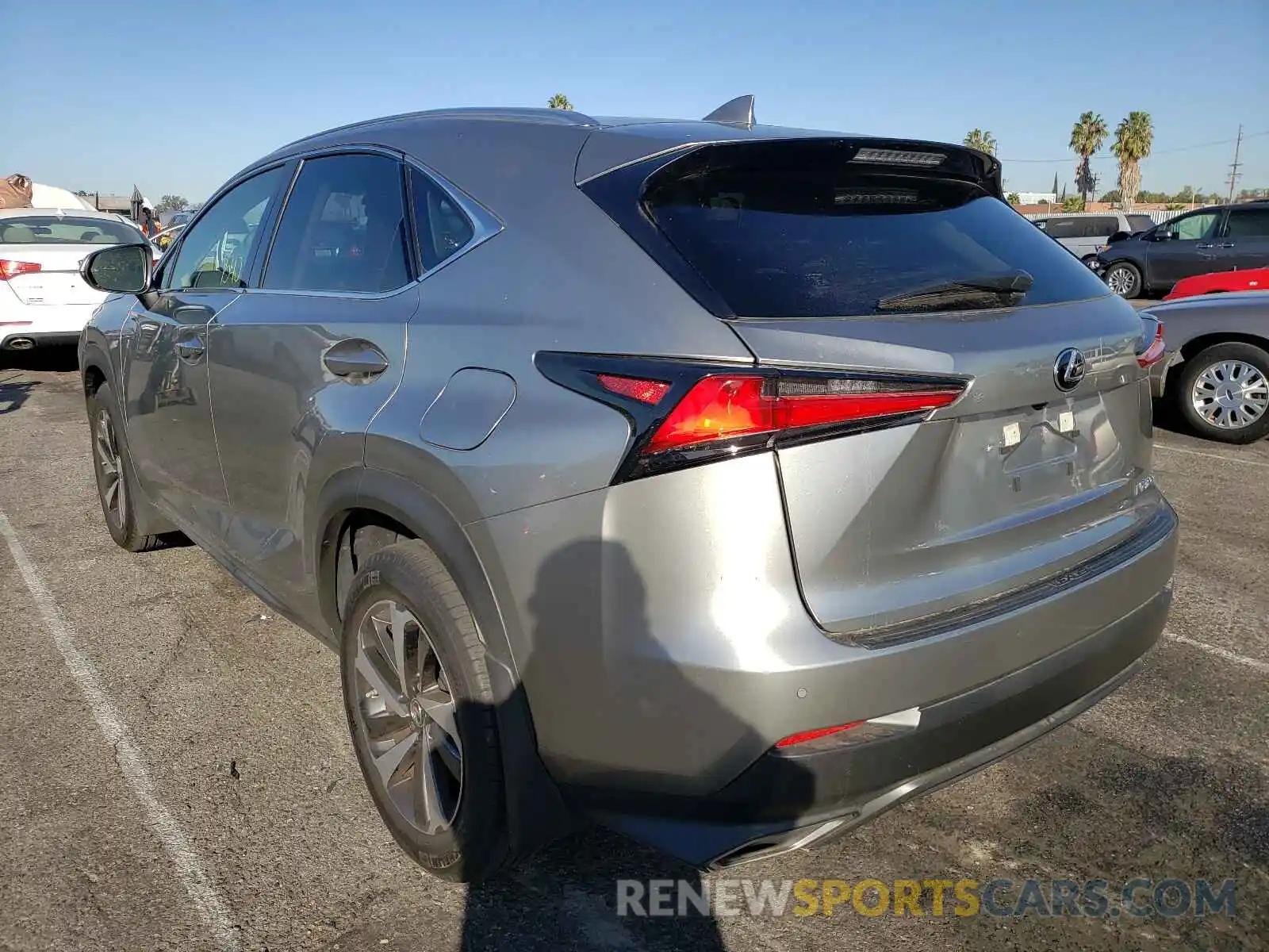 3 Photograph of a damaged car JTJGARBZ8L5014535 LEXUS NX 2020