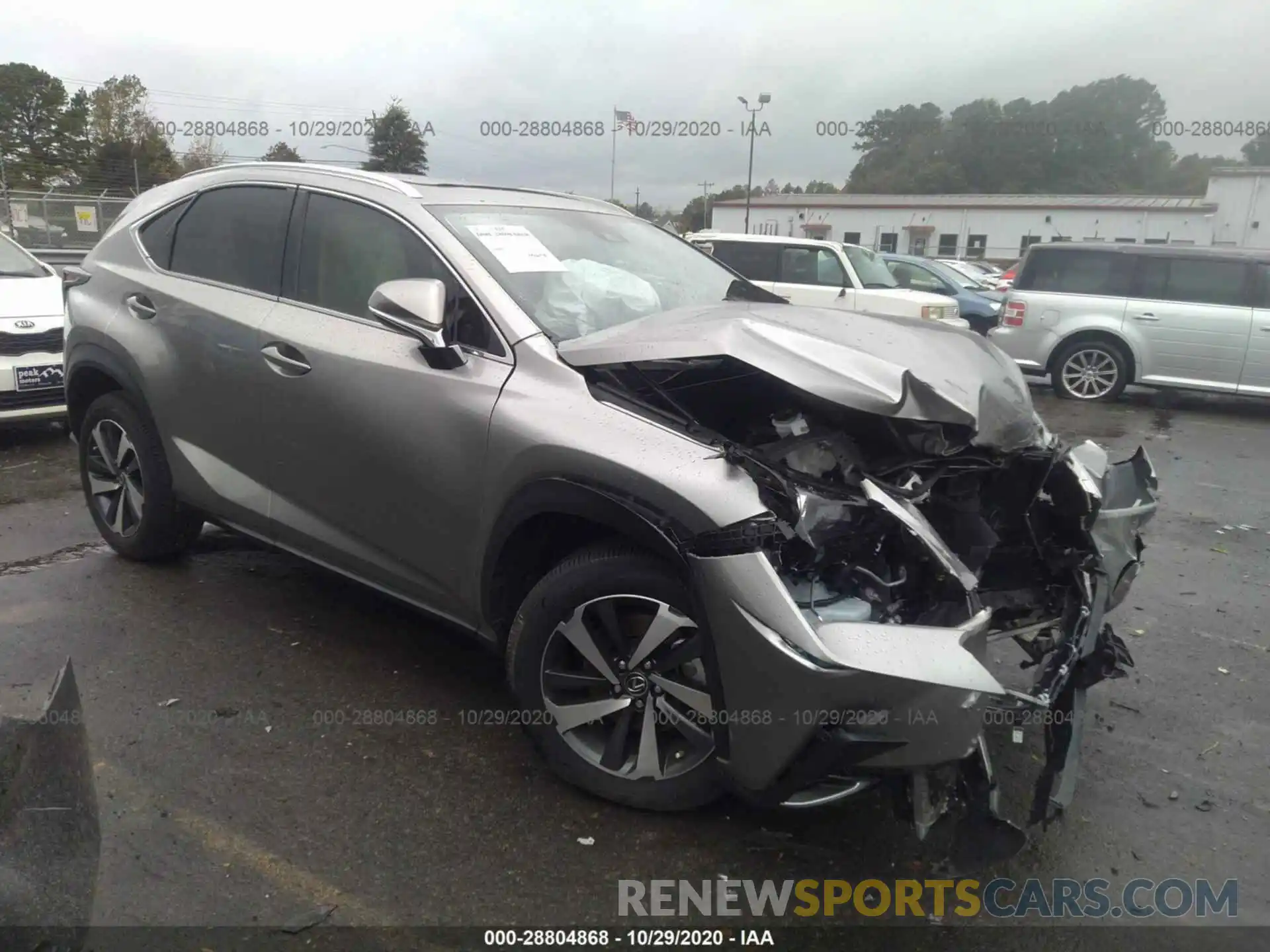 1 Photograph of a damaged car JTJGARBZ9L5002491 LEXUS NX 2020