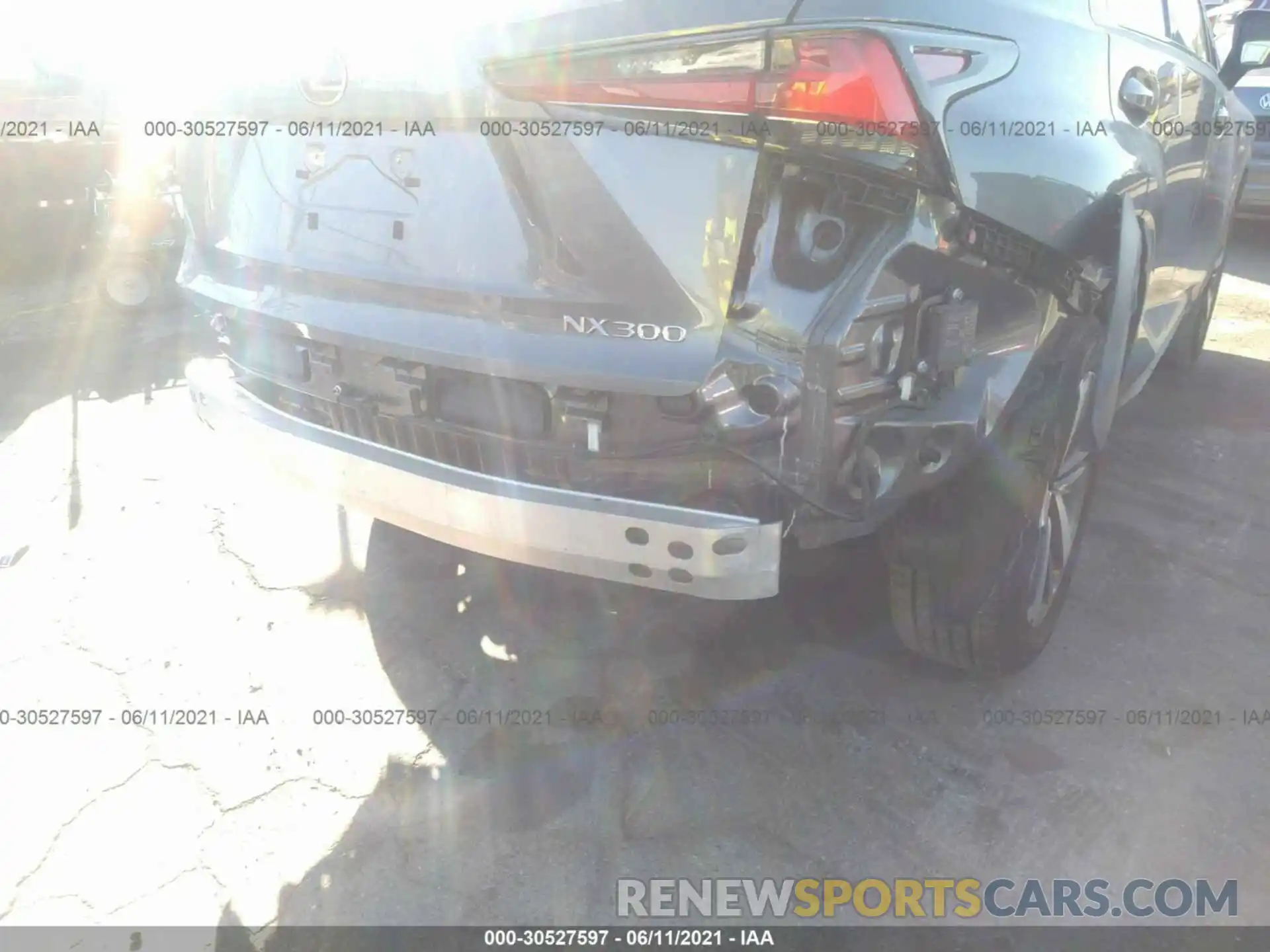 6 Photograph of a damaged car JTJGARBZ9L5004368 LEXUS NX 2020