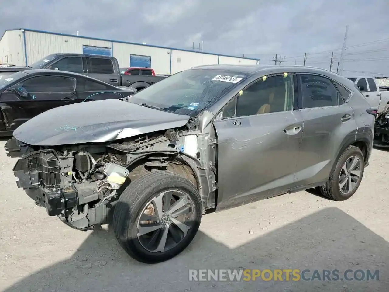 1 Photograph of a damaged car JTJGARBZ9L5005309 LEXUS NX 2020