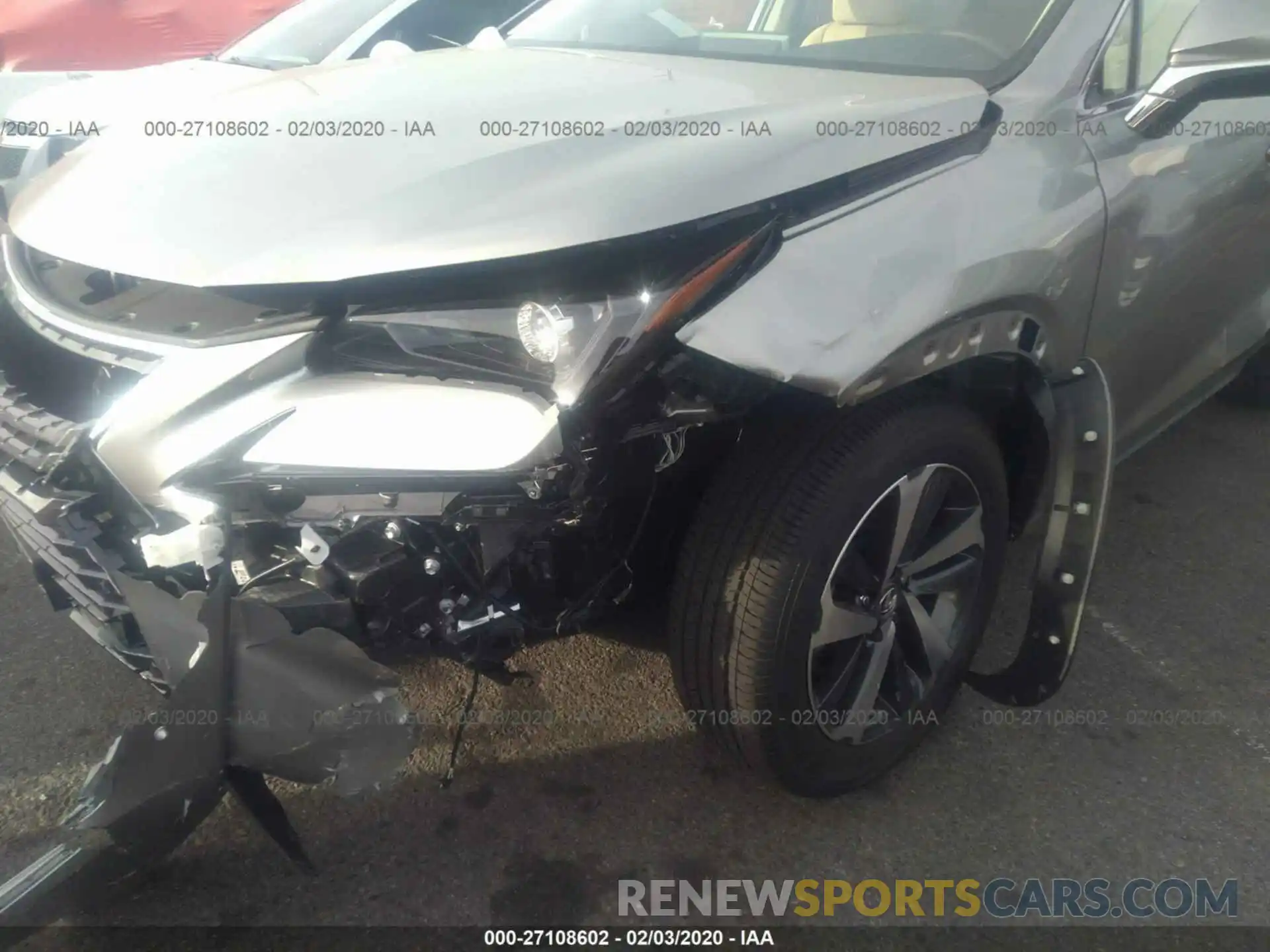 6 Photograph of a damaged car JTJGARBZ9L5008968 LEXUS NX 2020