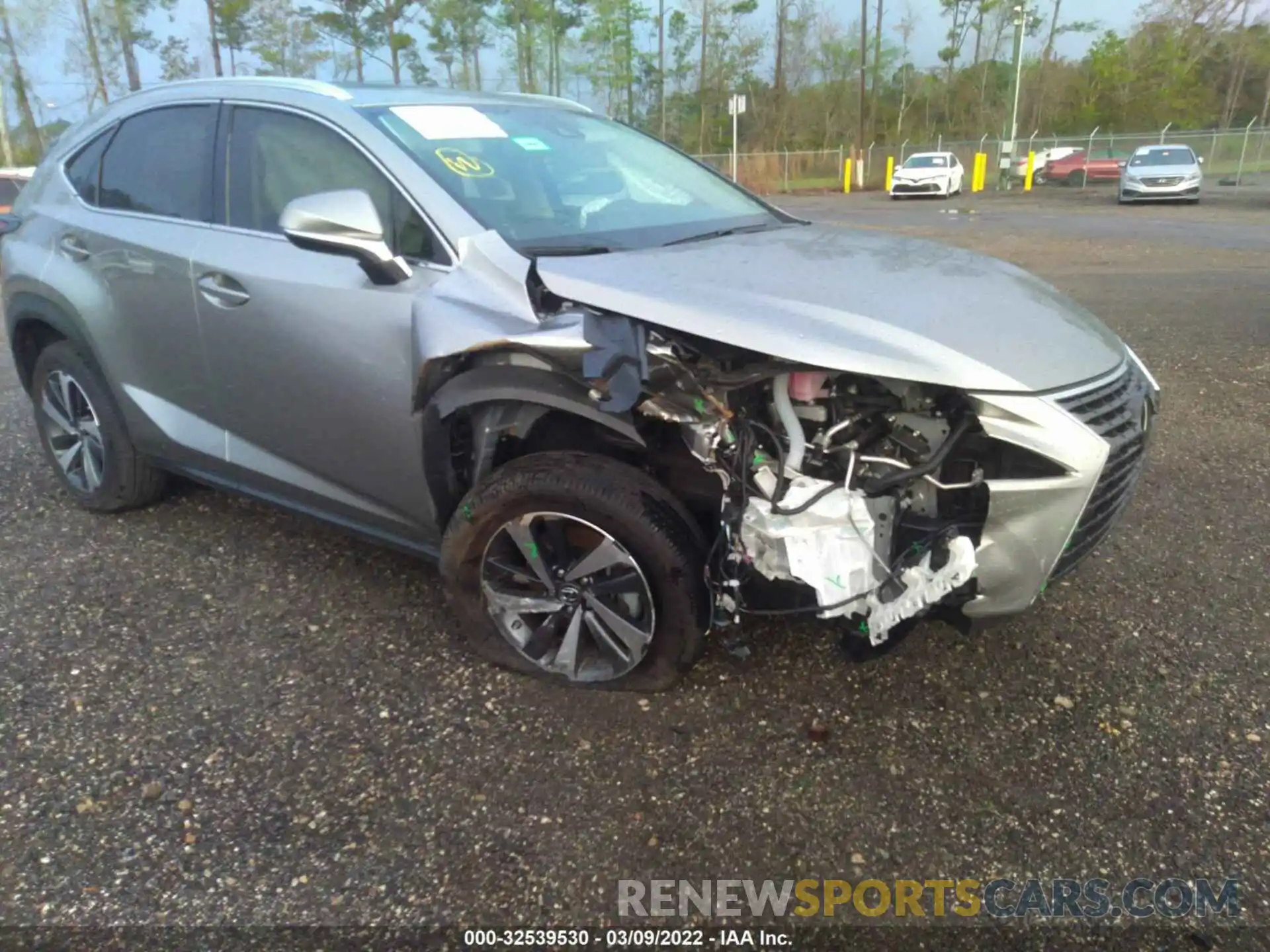 6 Фотография поврежденного автомобиля JTJGARBZXL2160985 LEXUS NX 2020