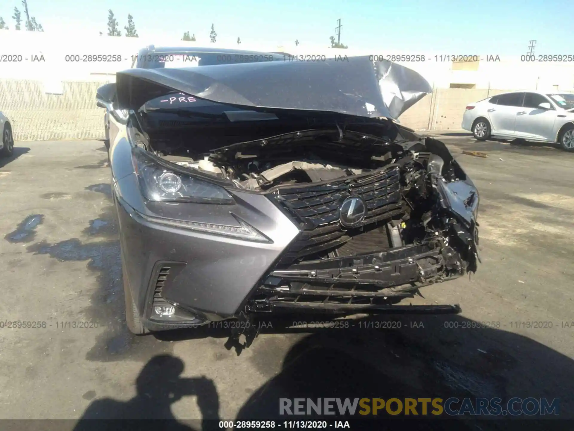6 Фотография поврежденного автомобиля JTJGARBZXL2169217 LEXUS NX 2020