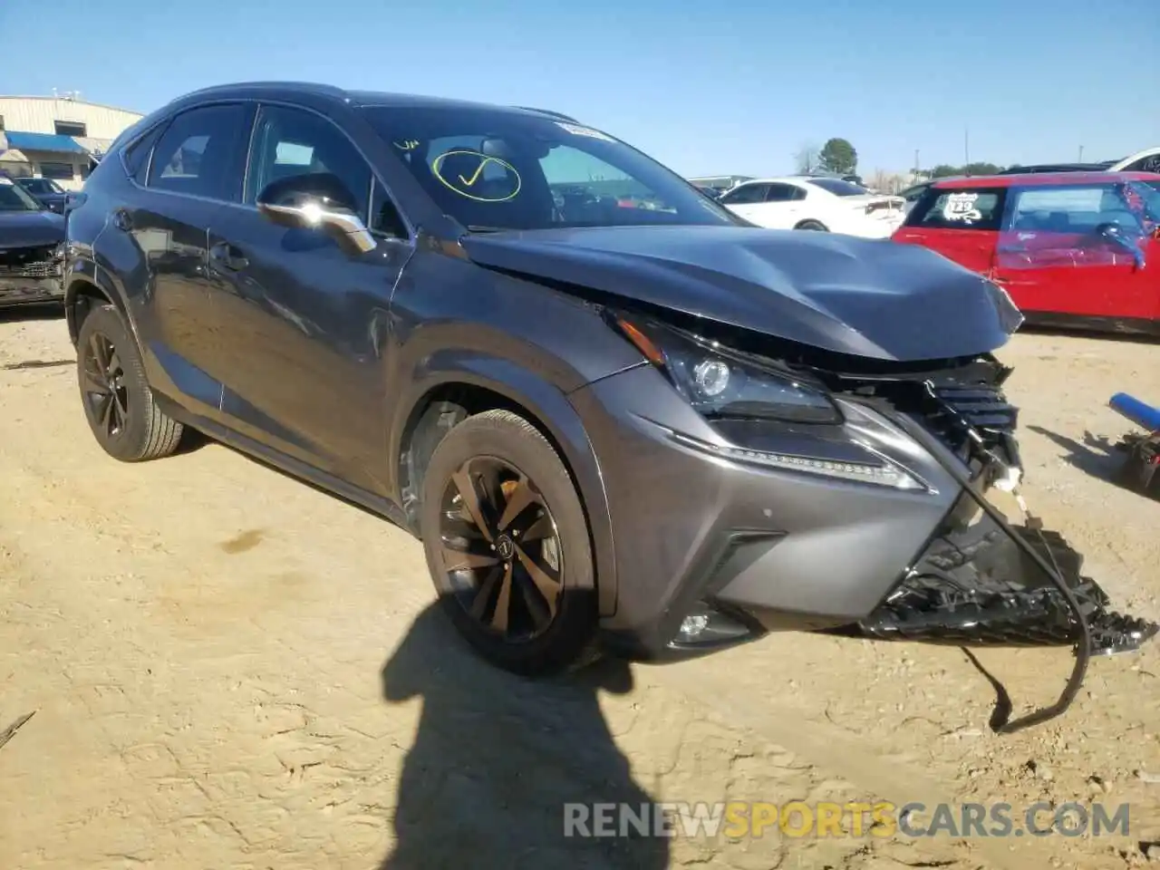 1 Photograph of a damaged car JTJGARBZXL2170674 LEXUS NX 2020