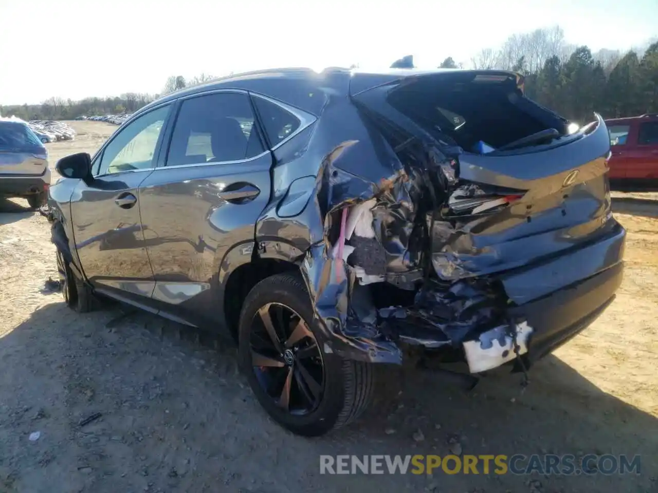 3 Photograph of a damaged car JTJGARBZXL2170674 LEXUS NX 2020