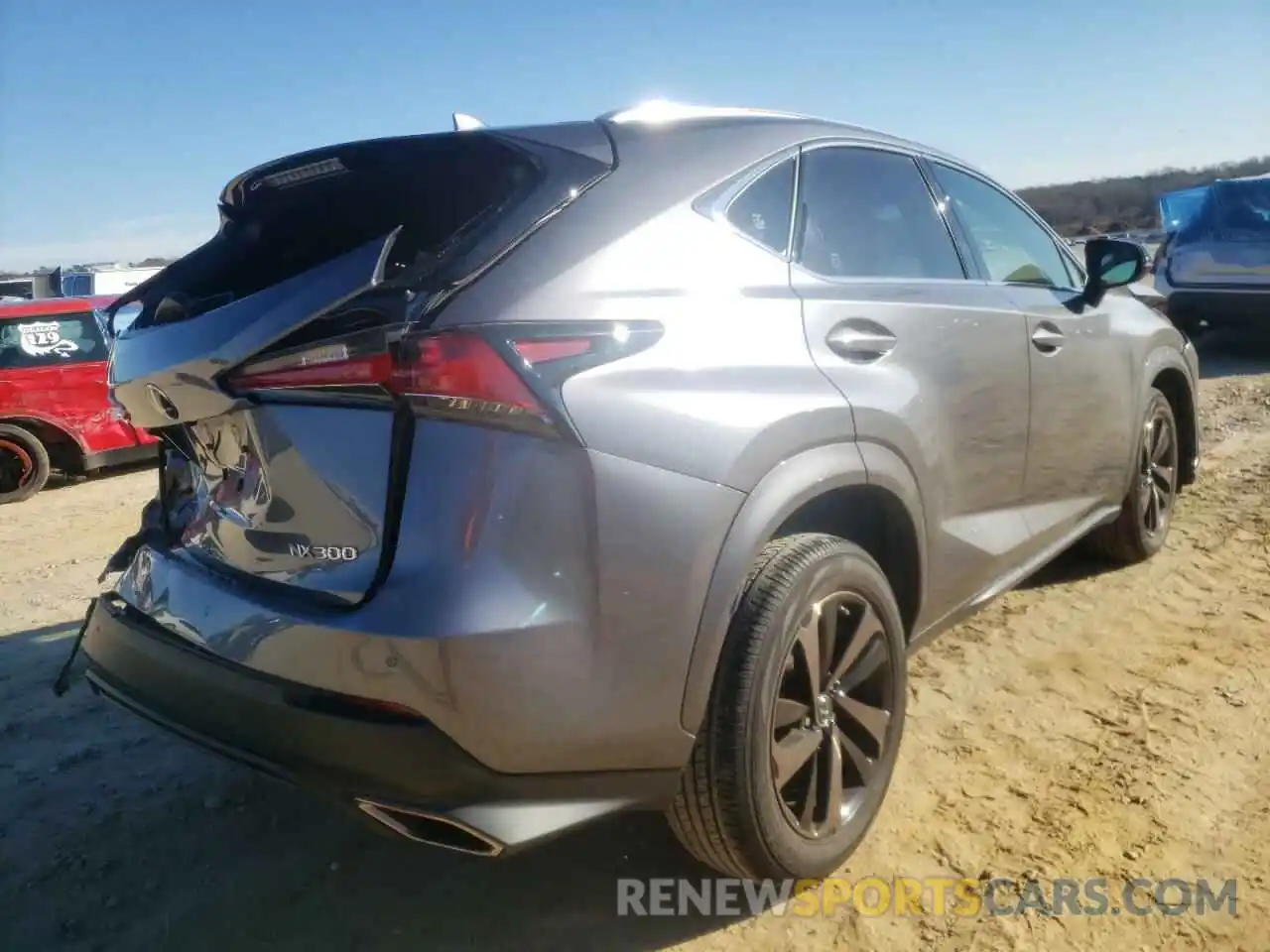 4 Photograph of a damaged car JTJGARBZXL2170674 LEXUS NX 2020