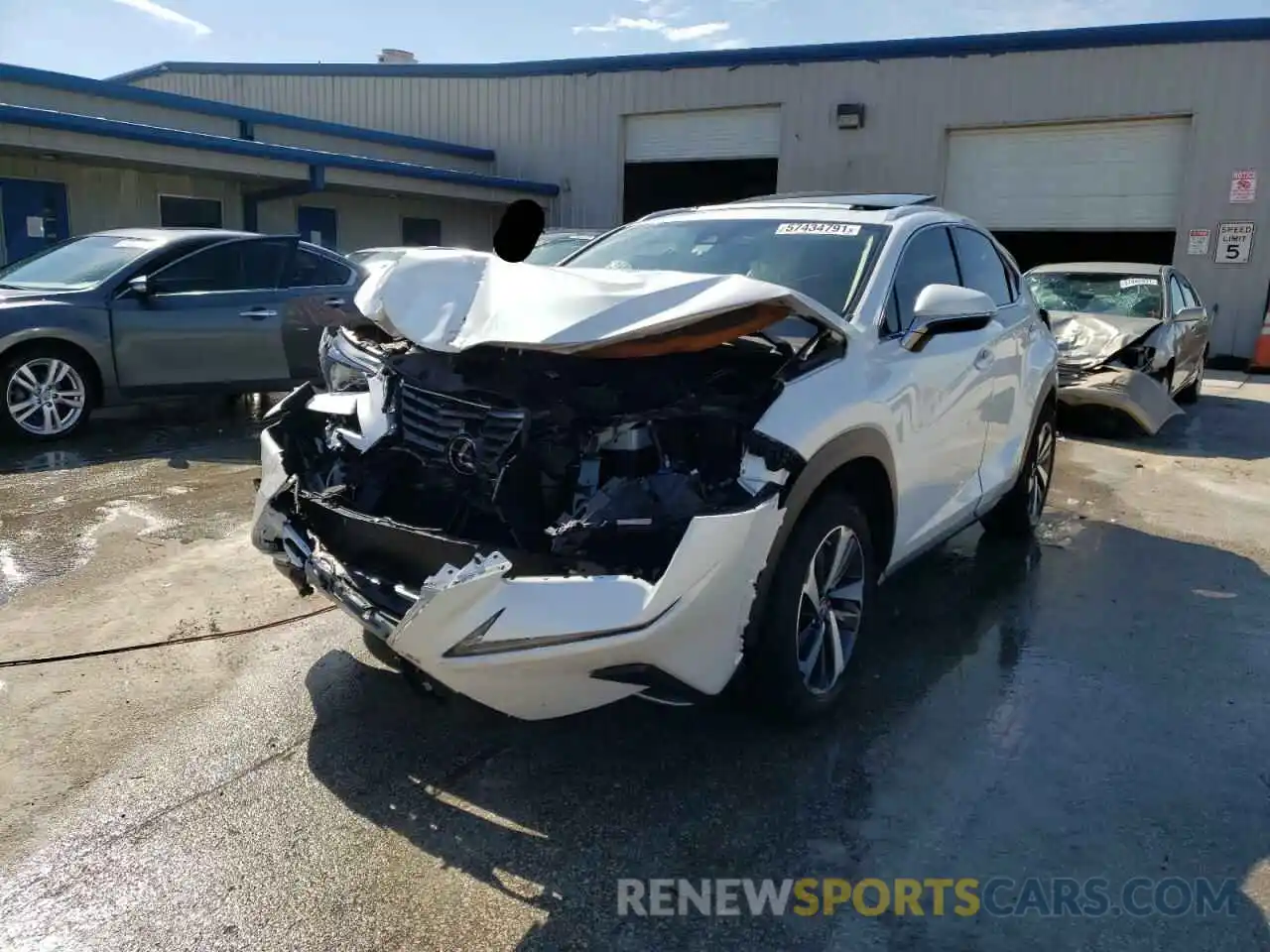 2 Photograph of a damaged car JTJGARBZXL5000720 LEXUS NX 2020