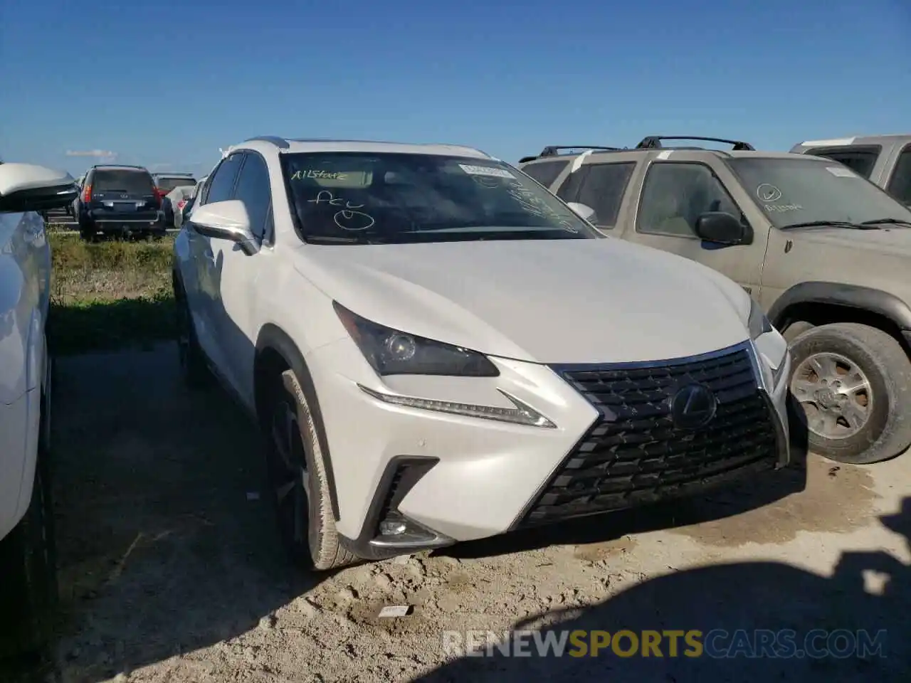 1 Photograph of a damaged car JTJGARBZXL5004962 LEXUS NX 2020