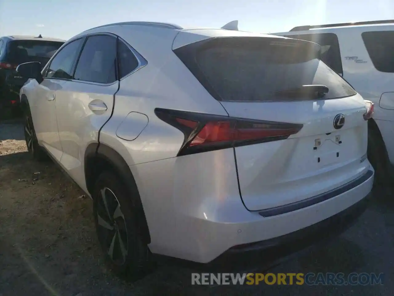 3 Photograph of a damaged car JTJGARBZXL5004962 LEXUS NX 2020