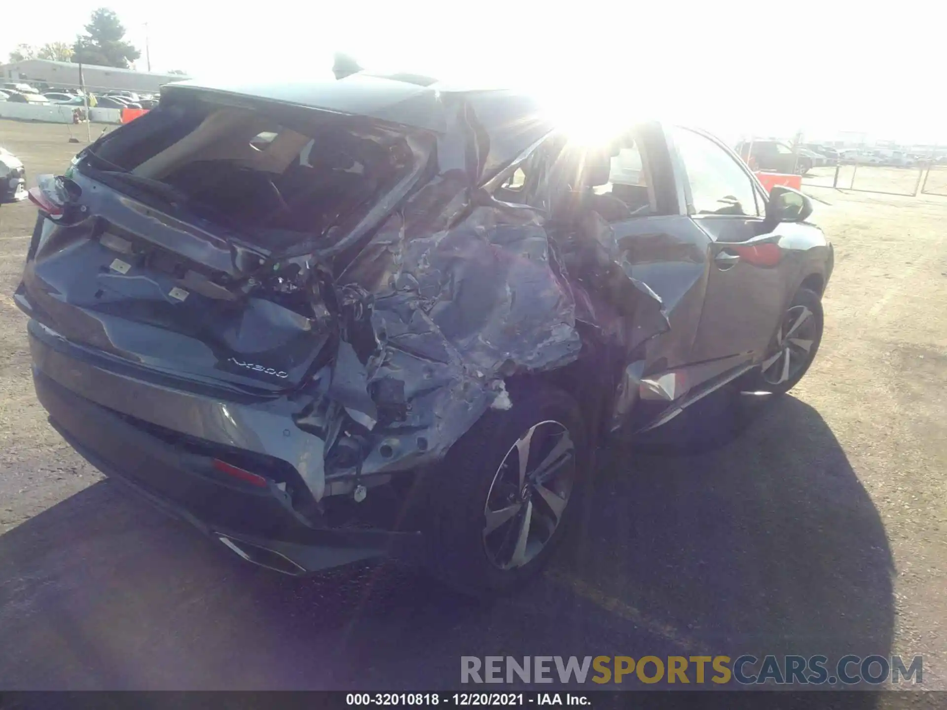 4 Photograph of a damaged car JTJGARBZXL5012396 LEXUS NX 2020