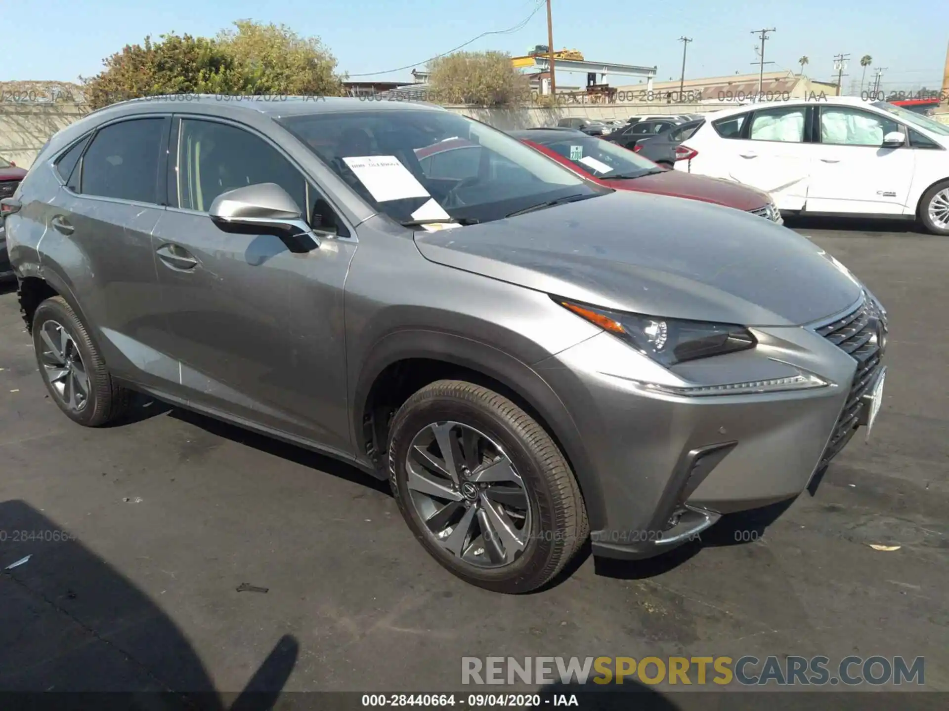 1 Photograph of a damaged car JTJGARBZXL5018053 LEXUS NX 2020