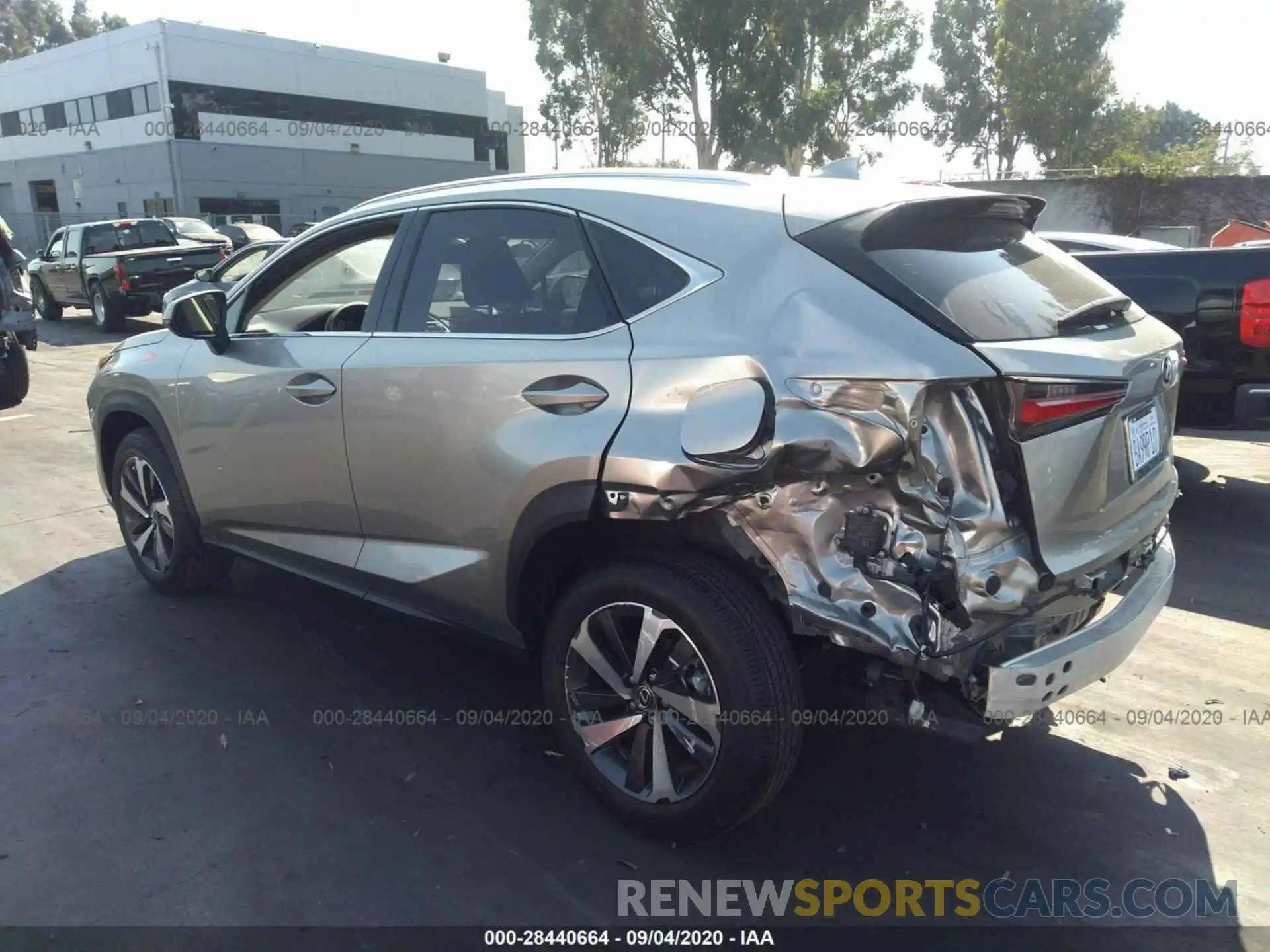 3 Photograph of a damaged car JTJGARBZXL5018053 LEXUS NX 2020