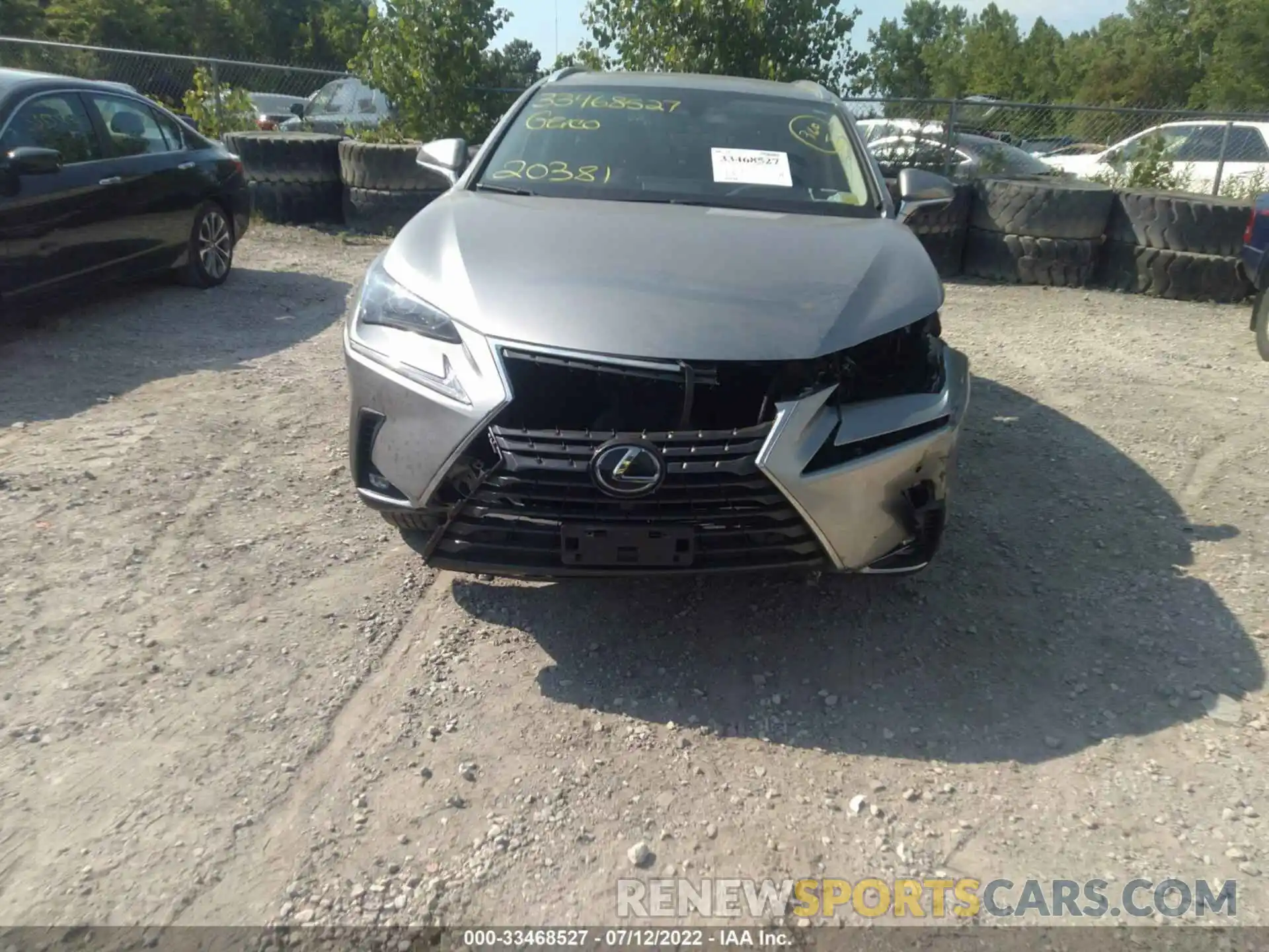 6 Фотография поврежденного автомобиля JTJGARDZ0L2223010 LEXUS NX 2020