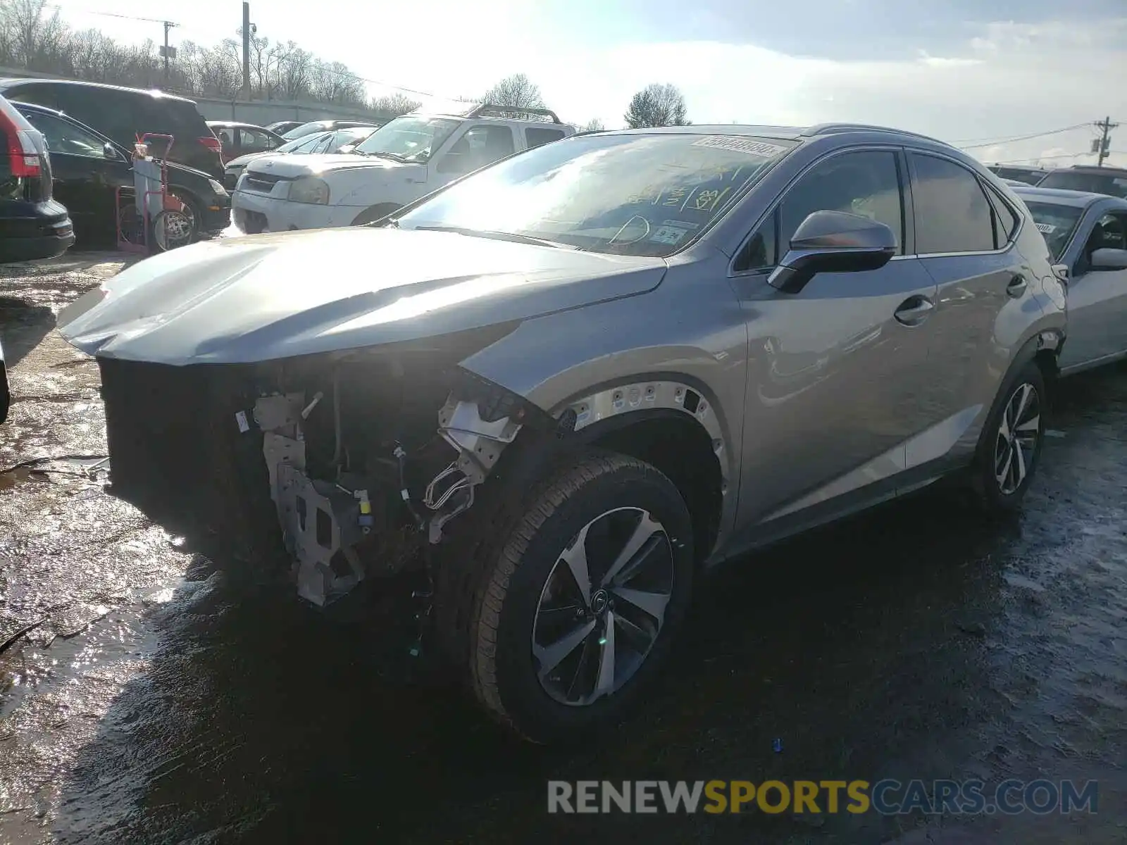 2 Photograph of a damaged car JTJGARDZ0L2223671 LEXUS NX 2020