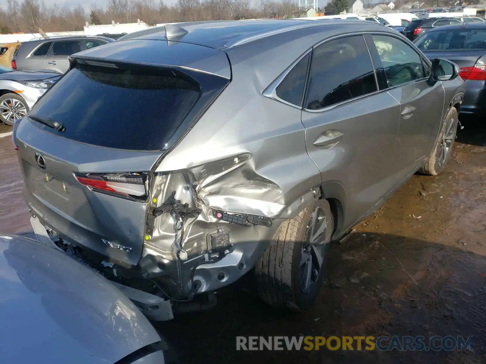 4 Photograph of a damaged car JTJGARDZ0L2223671 LEXUS NX 2020