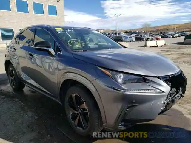 1 Photograph of a damaged car JTJGARDZ0L2229406 LEXUS NX 2020