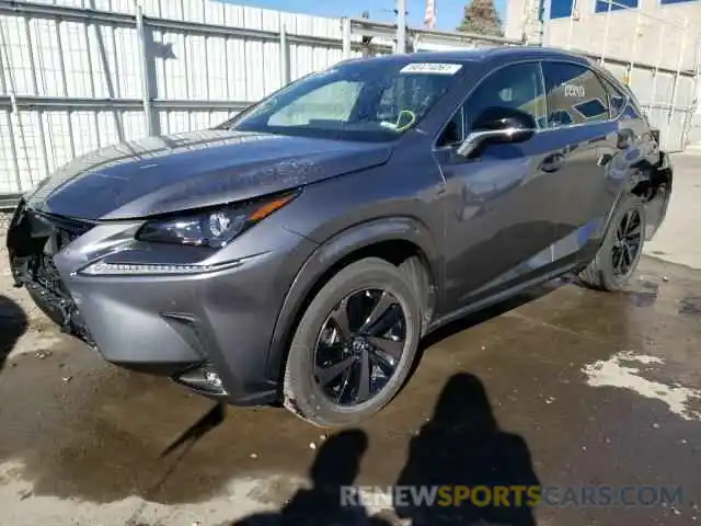 2 Фотография поврежденного автомобиля JTJGARDZ0L2229406 LEXUS NX 2020