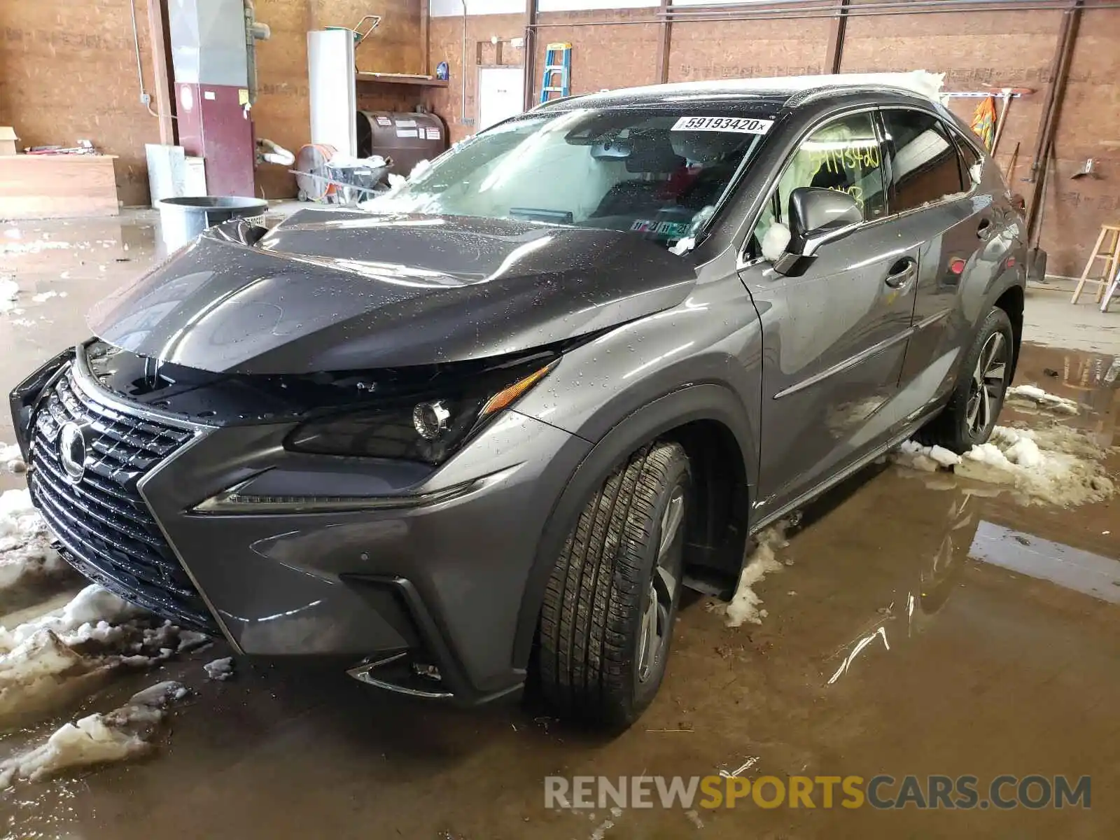 2 Фотография поврежденного автомобиля JTJGARDZ0L5004403 LEXUS NX 2020