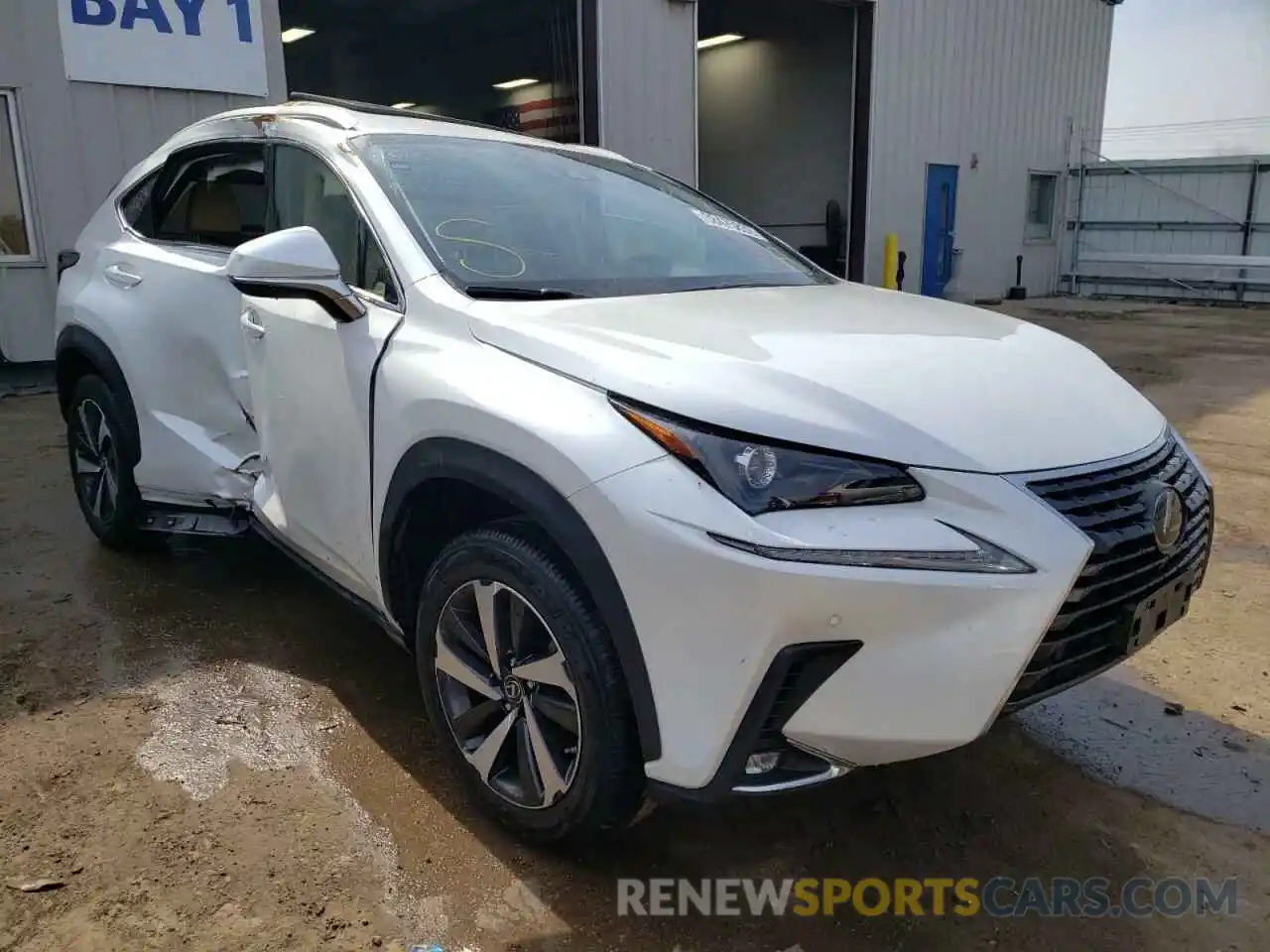 1 Photograph of a damaged car JTJGARDZ0L5004899 LEXUS NX 2020