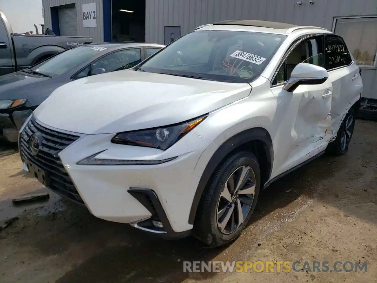 2 Photograph of a damaged car JTJGARDZ0L5004899 LEXUS NX 2020