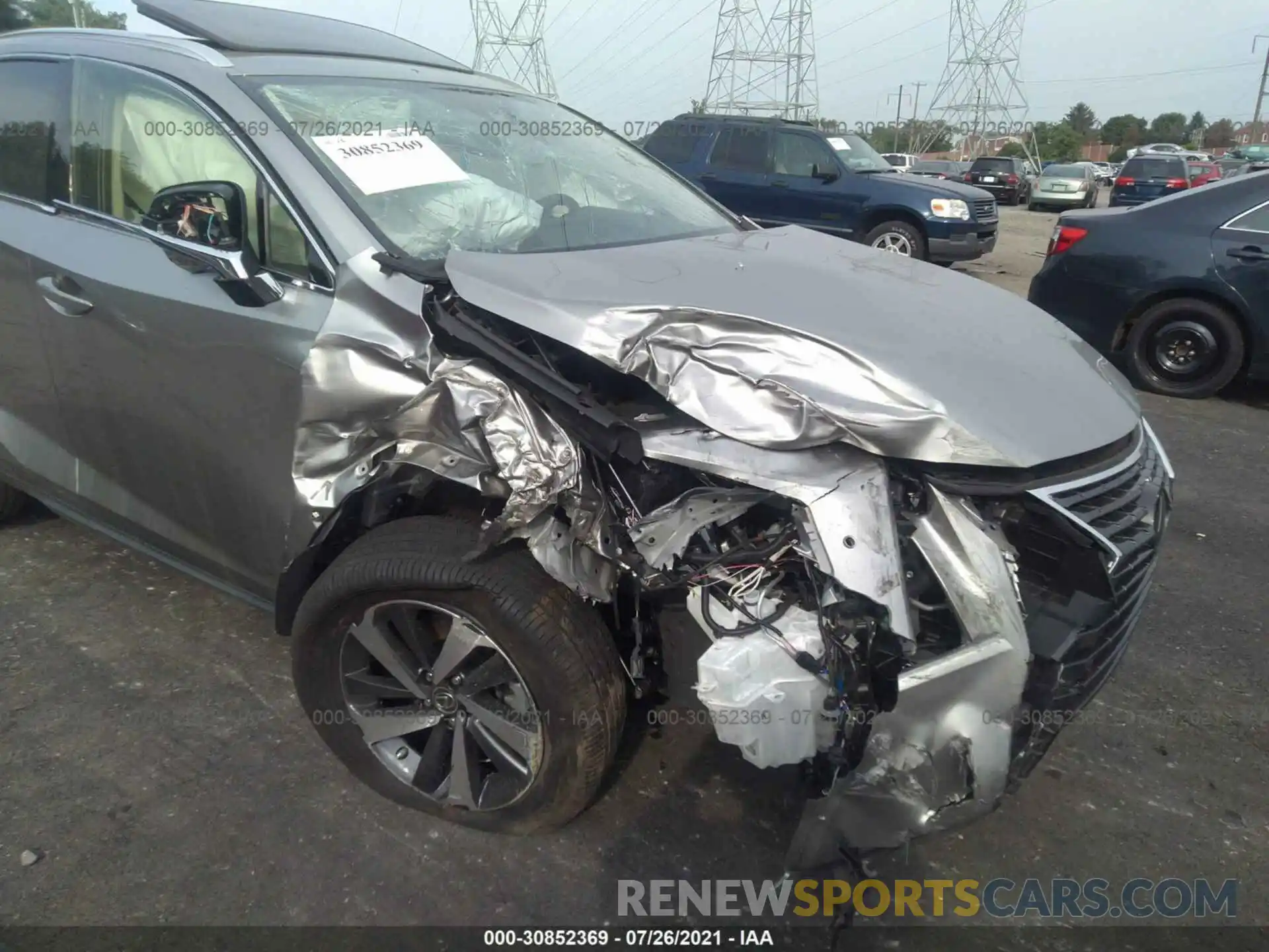 6 Photograph of a damaged car JTJGARDZ0L5007849 LEXUS NX 2020