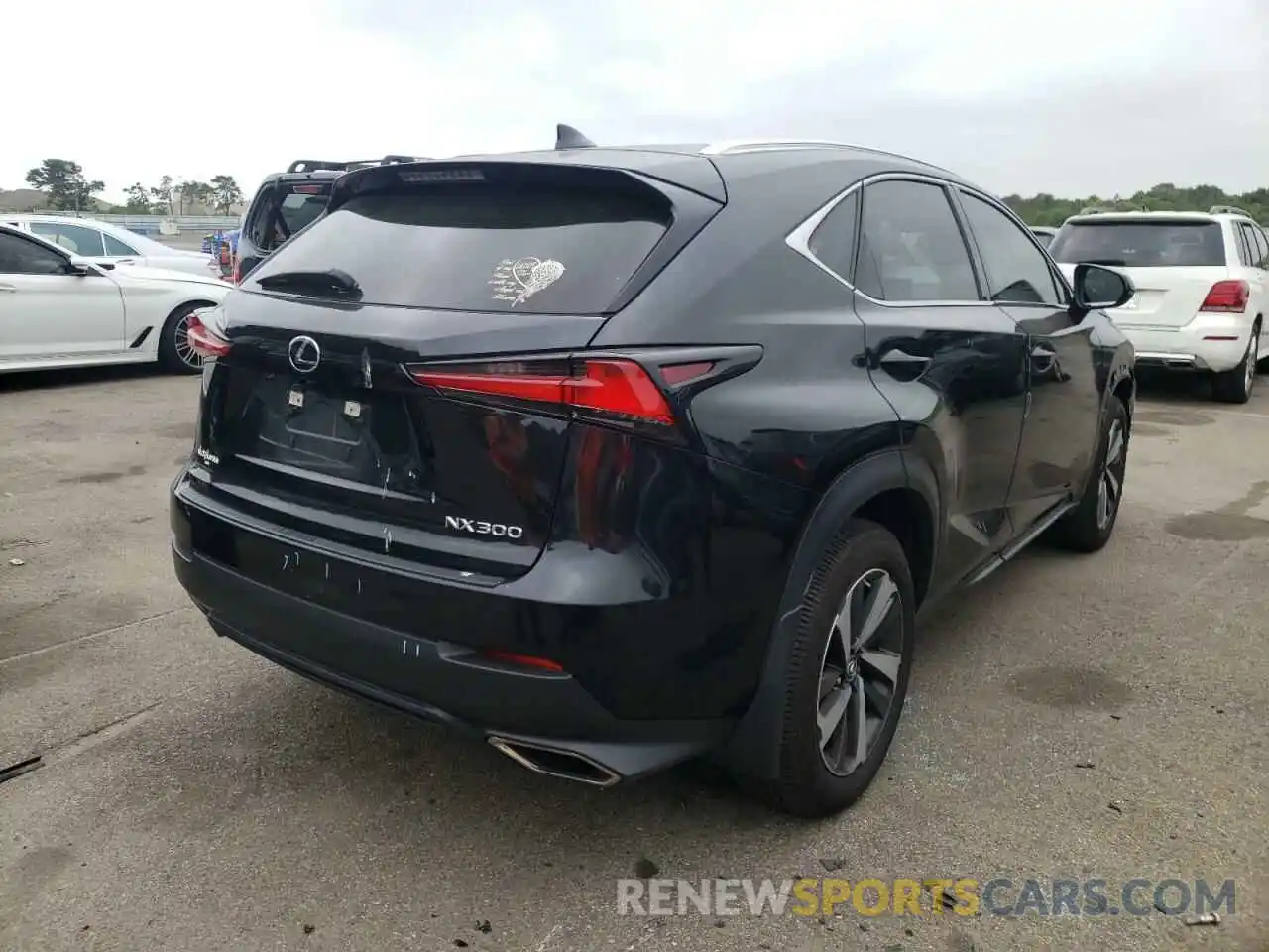 4 Фотография поврежденного автомобиля JTJGARDZ0L5014428 LEXUS NX 2020