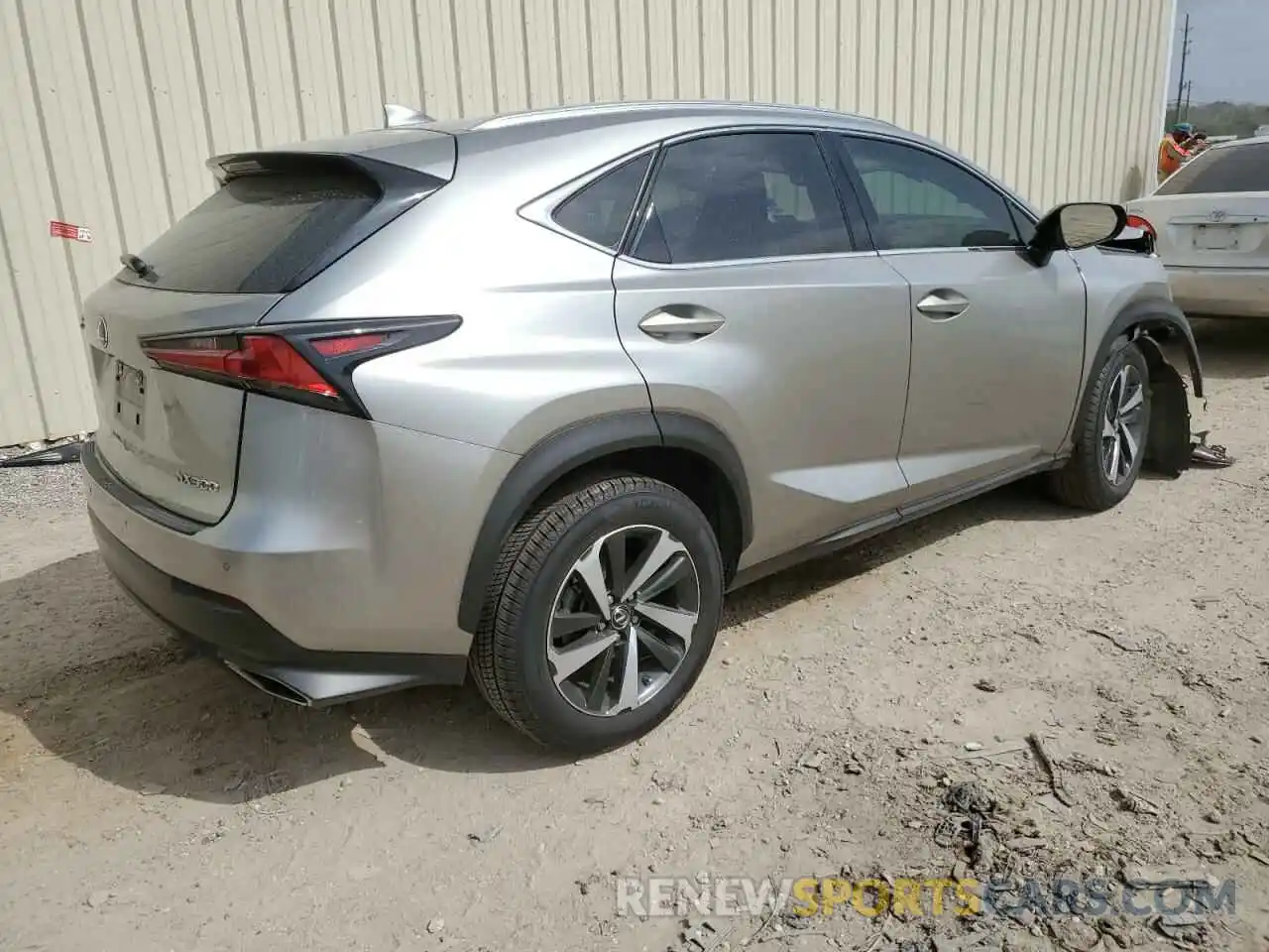 3 Фотография поврежденного автомобиля JTJGARDZ0L5014641 LEXUS NX 2020