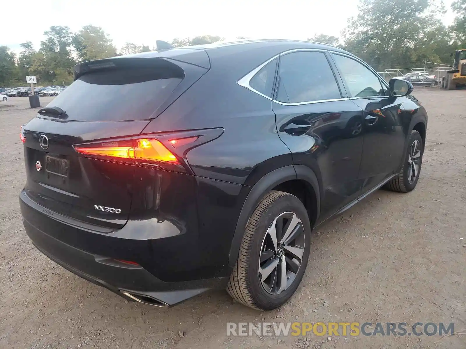 4 Фотография поврежденного автомобиля JTJGARDZ0L5016809 LEXUS NX 2020