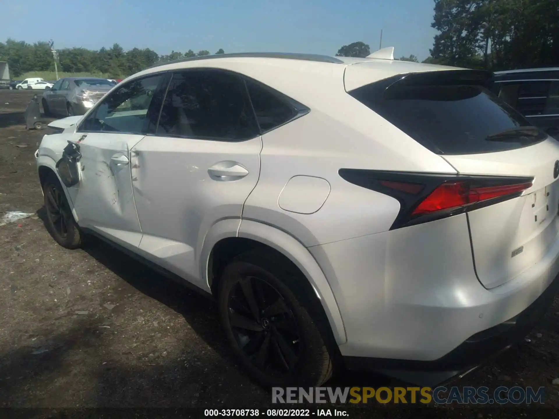 3 Фотография поврежденного автомобиля JTJGARDZ1L2227048 LEXUS NX 2020