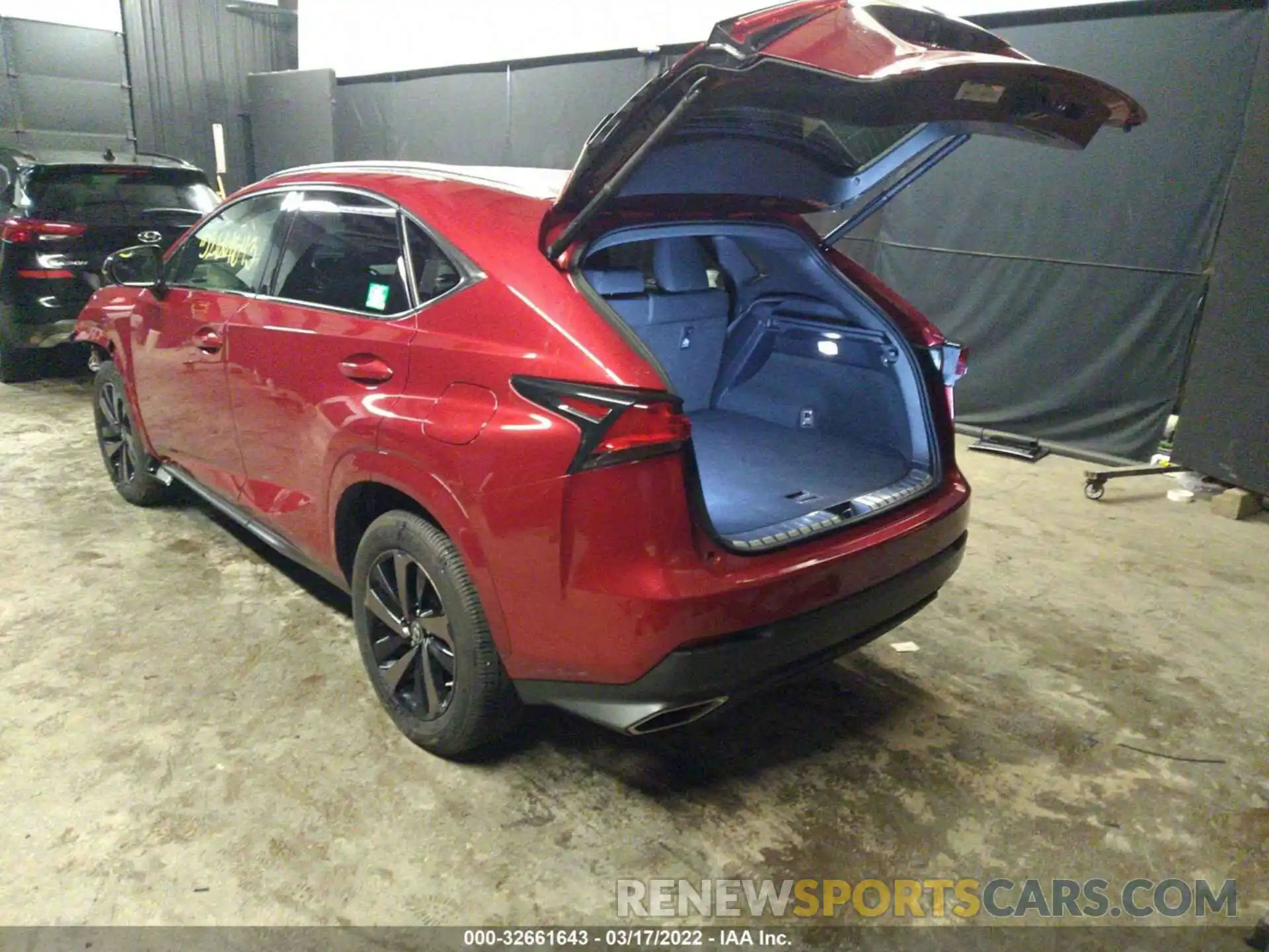 3 Фотография поврежденного автомобиля JTJGARDZ1L2227907 LEXUS NX 2020