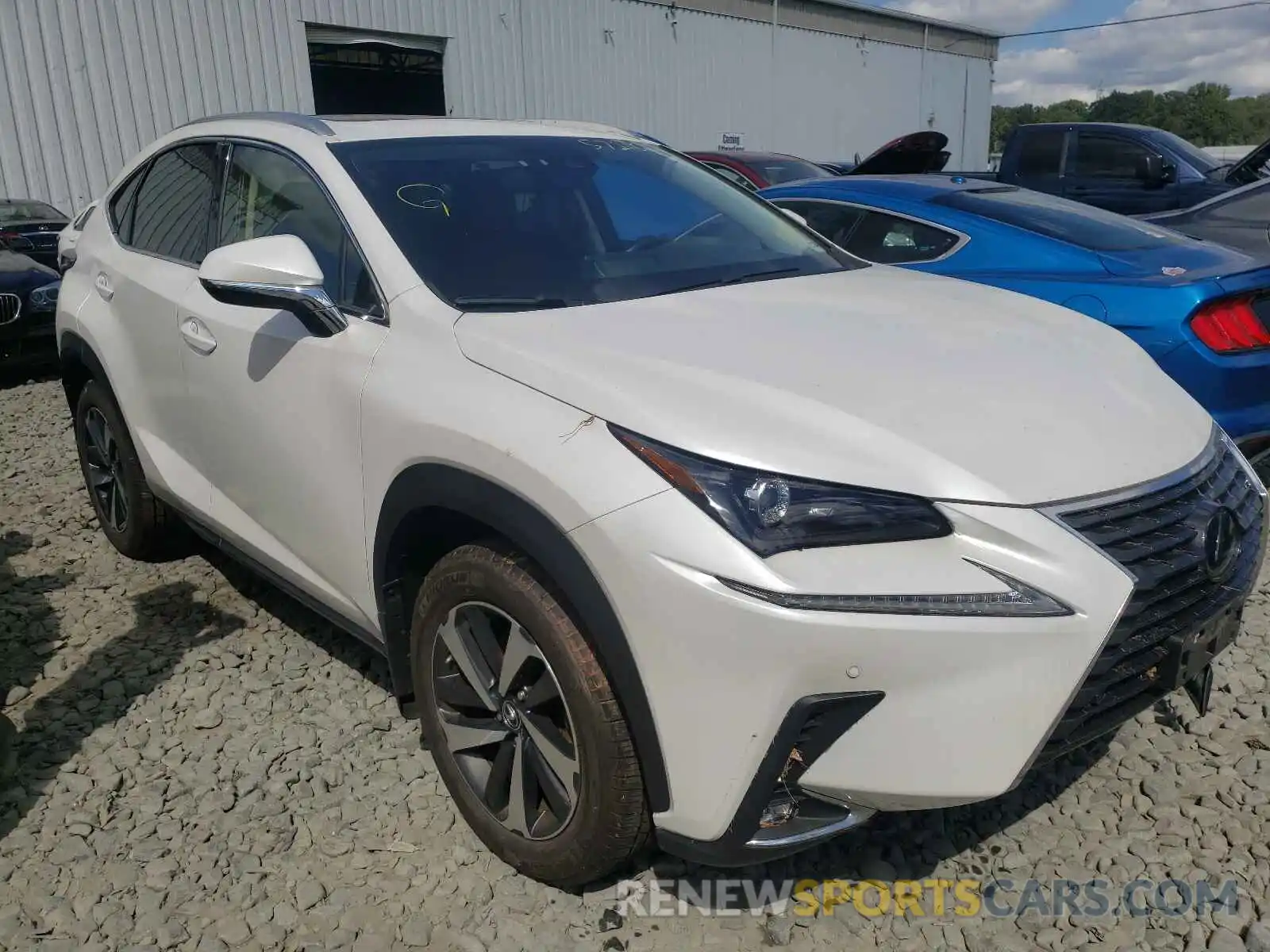 1 Photograph of a damaged car JTJGARDZ1L5003566 LEXUS NX 2020