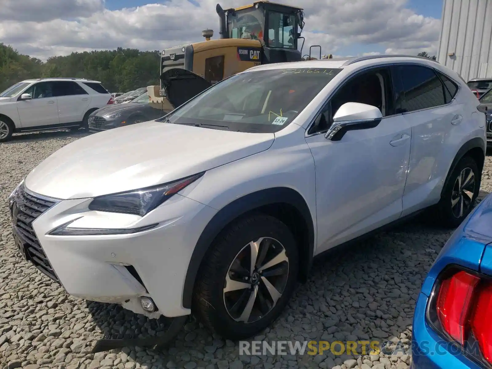 2 Photograph of a damaged car JTJGARDZ1L5003566 LEXUS NX 2020