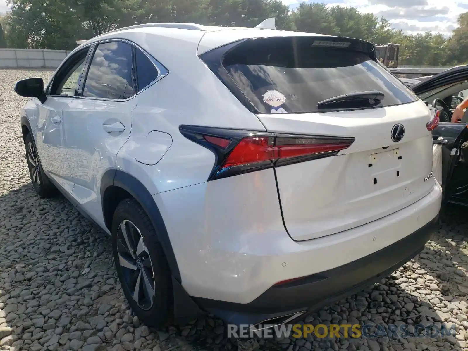 3 Photograph of a damaged car JTJGARDZ1L5003566 LEXUS NX 2020