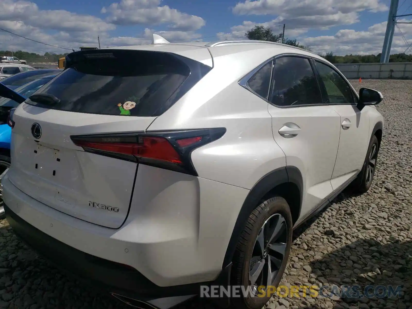 4 Фотография поврежденного автомобиля JTJGARDZ1L5003566 LEXUS NX 2020