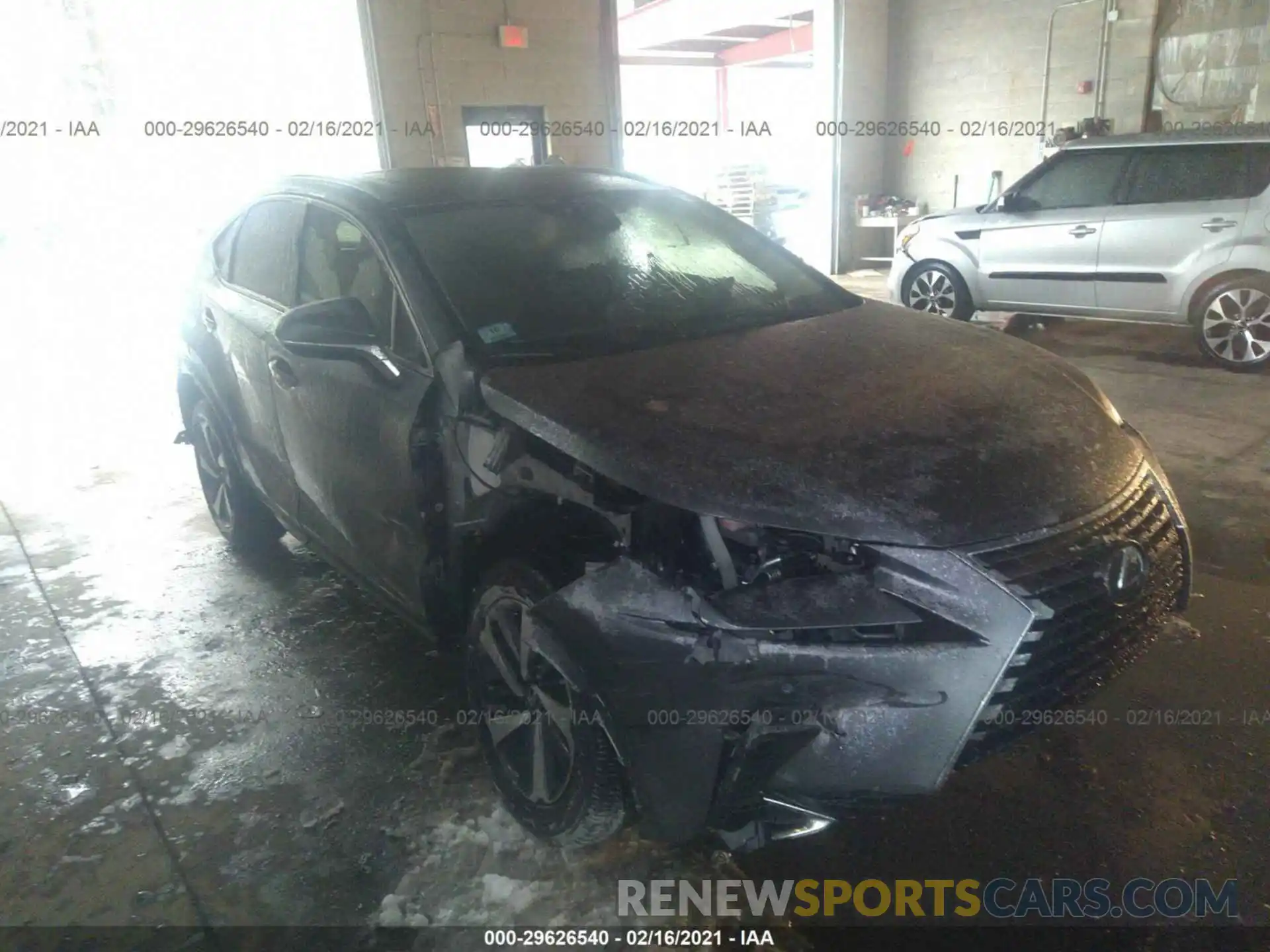 1 Photograph of a damaged car JTJGARDZ1L5005592 LEXUS NX 2020