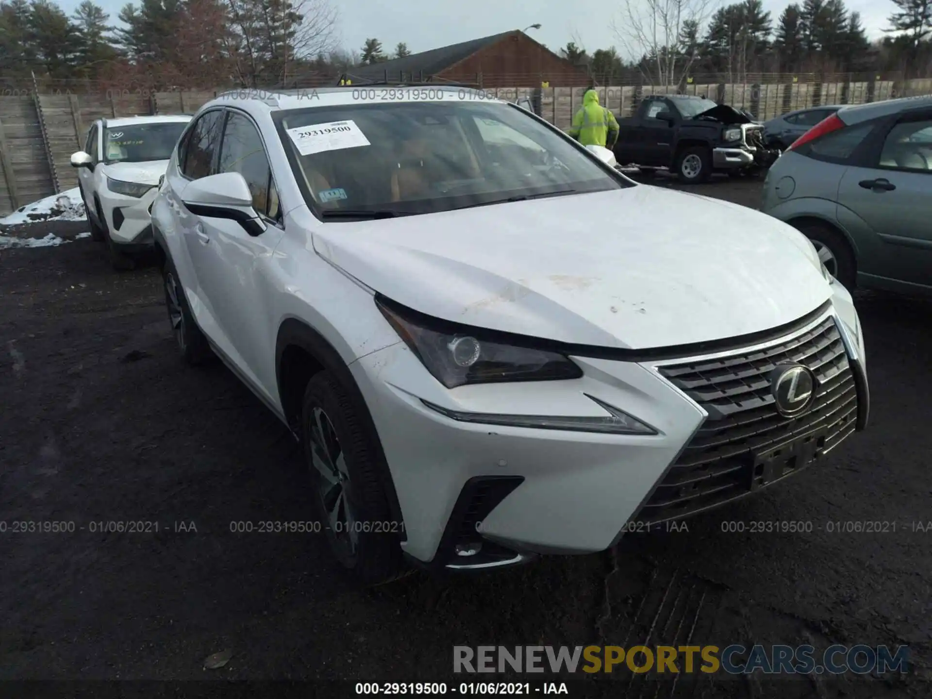 1 Photograph of a damaged car JTJGARDZ1L5007178 LEXUS NX 2020