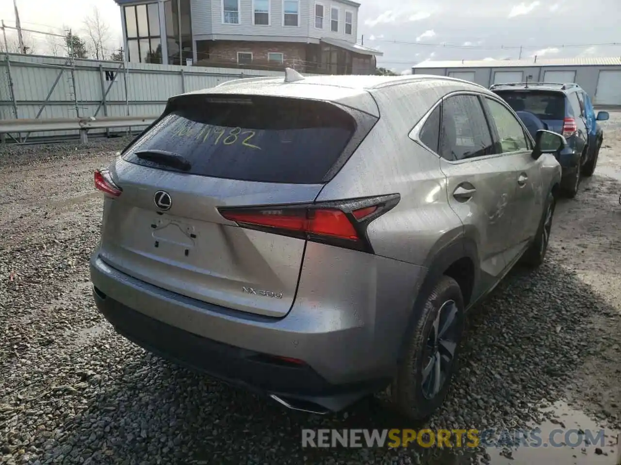 4 Фотография поврежденного автомобиля JTJGARDZ1L5017774 LEXUS NX 2020