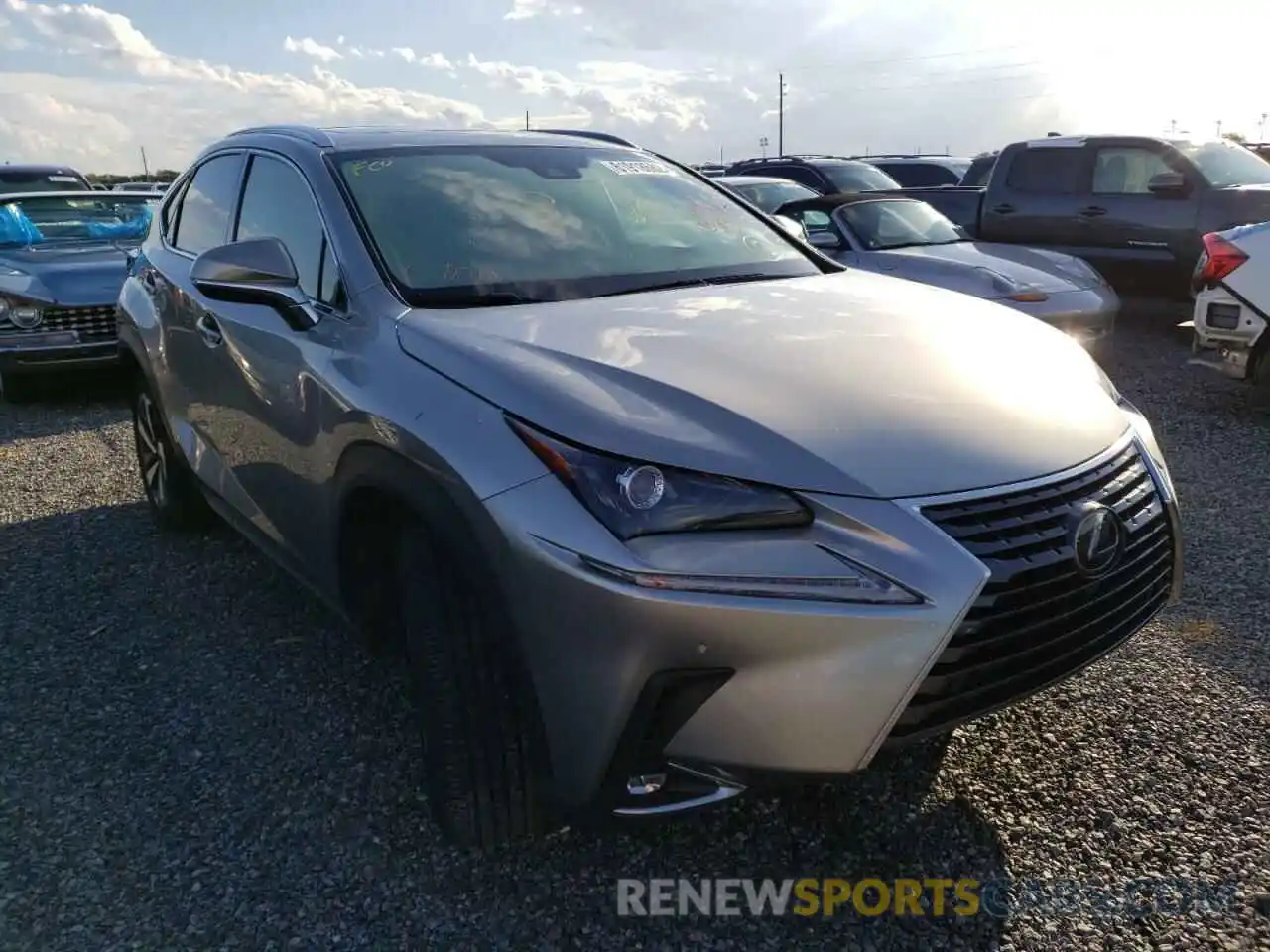 1 Photograph of a damaged car JTJGARDZ2L2218729 LEXUS NX 2020